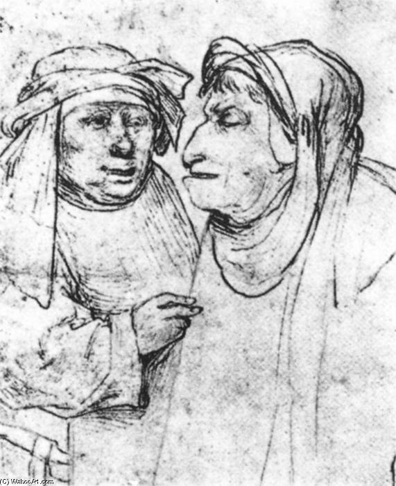 因布洛赫 (Yīnbùluòhé) - Two Caricatured Heads