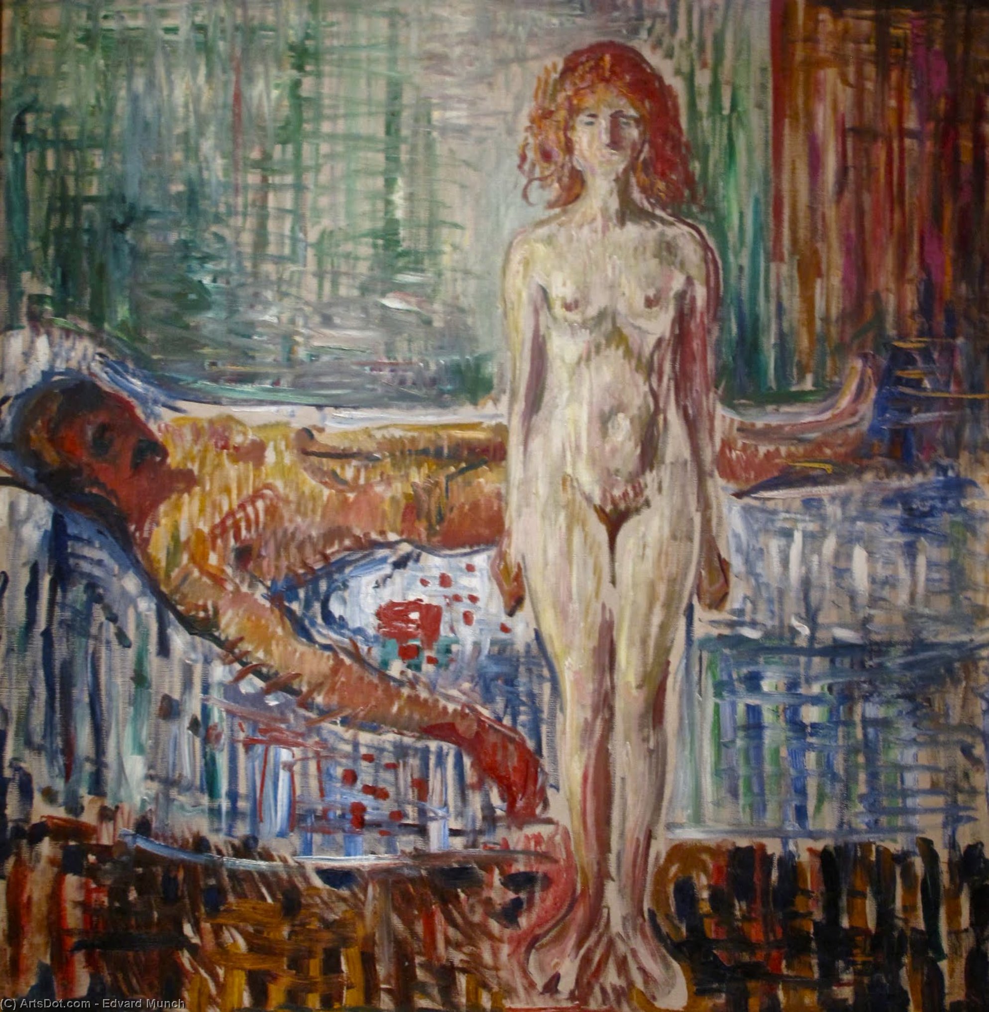 Edvard Munch - Døden til Marat