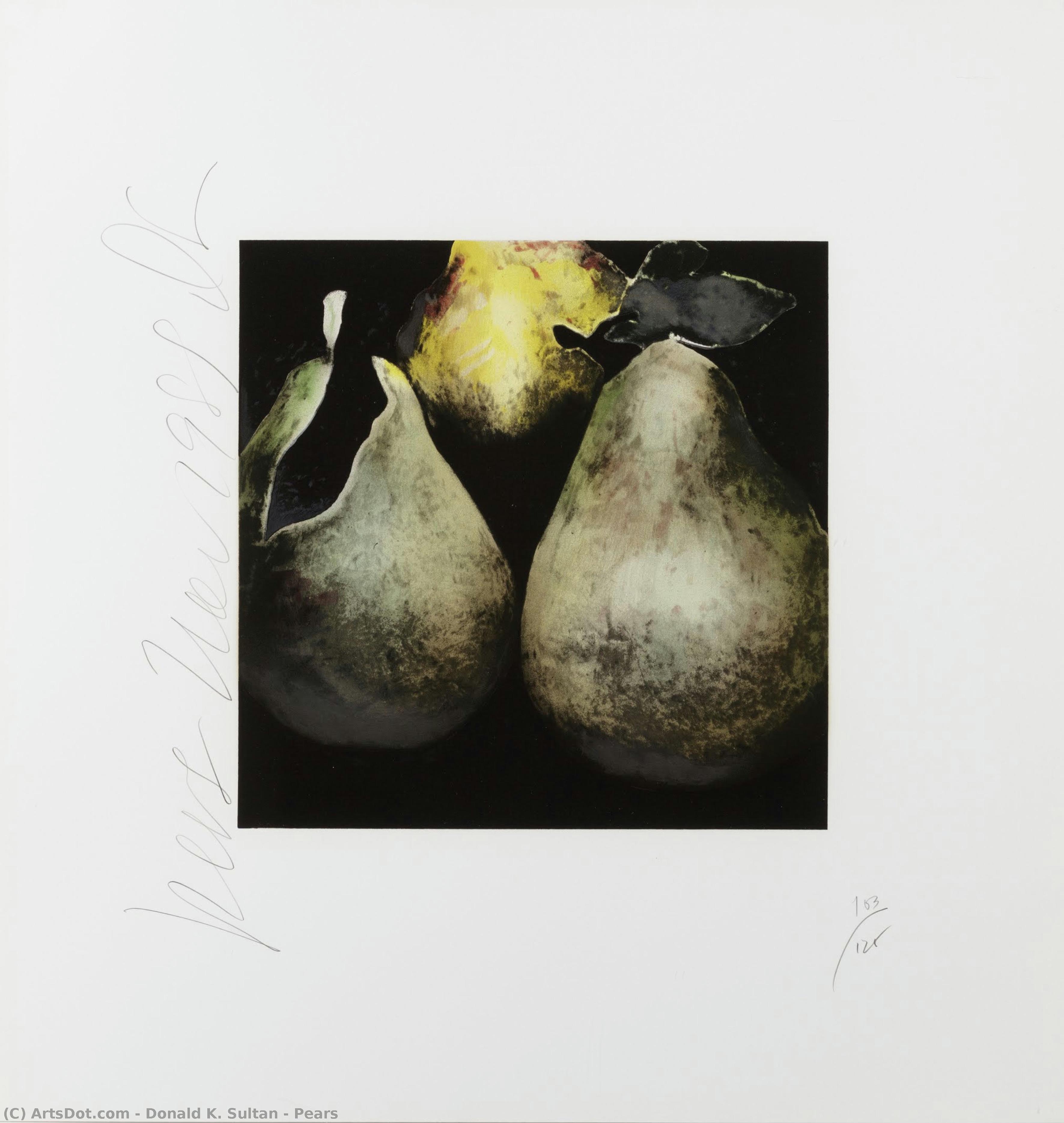 Pears — Donald K. Sultan