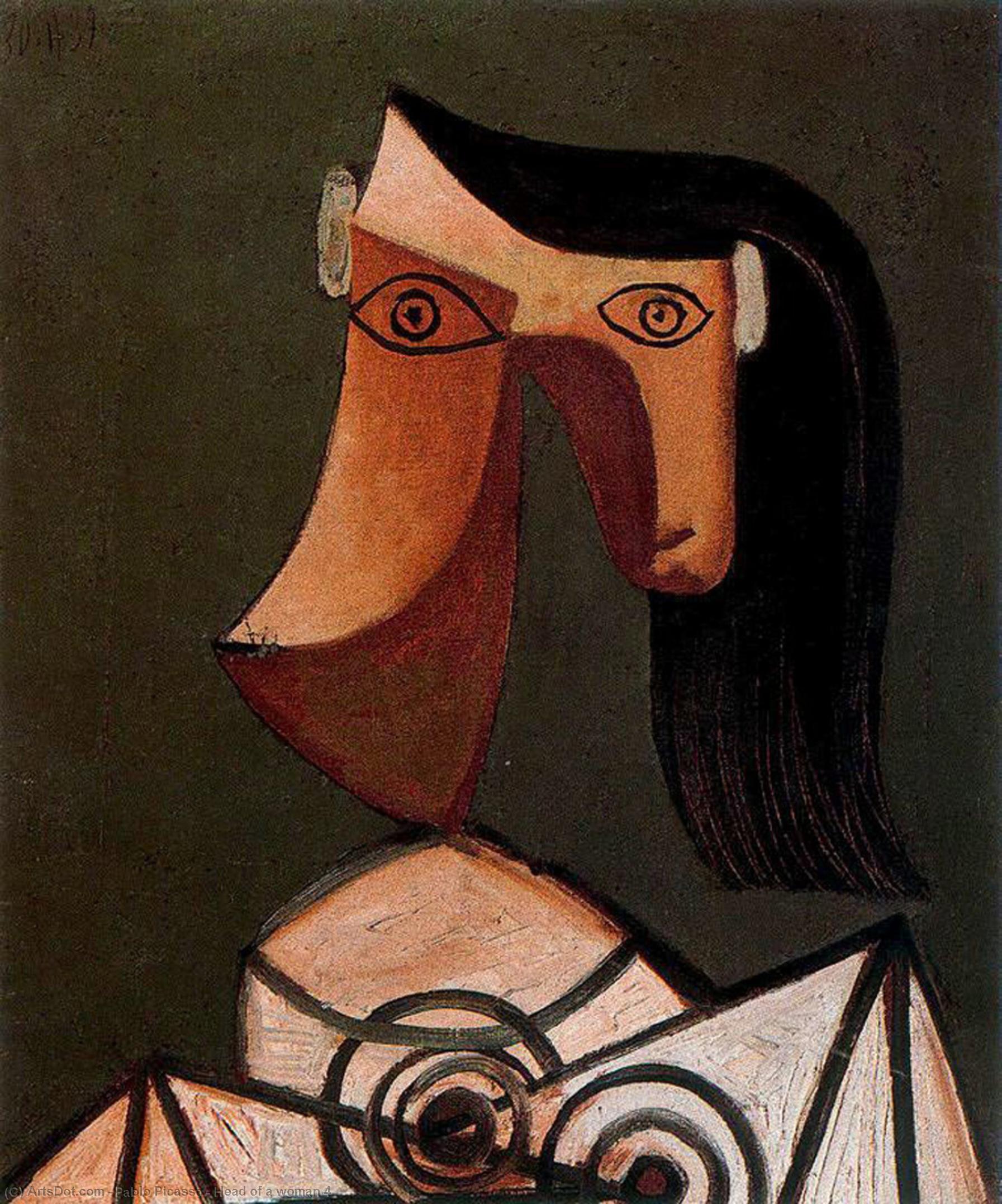 Testa Di Una Donna 4 — Pablo Picasso