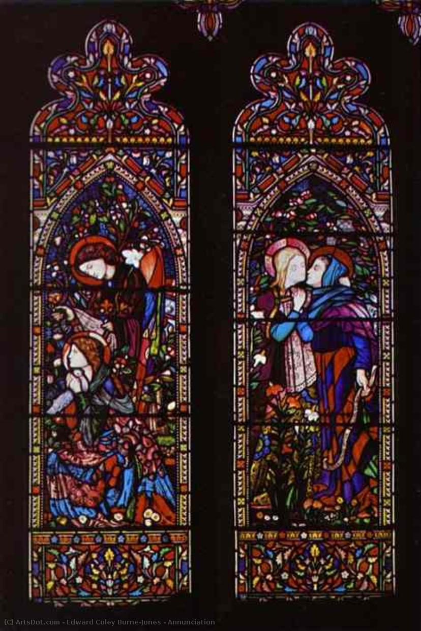 Annunciation — Edward Coley Burne-jones
