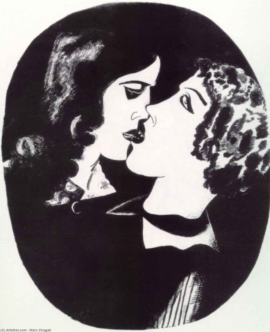 Verliebte — Marc Chagall
