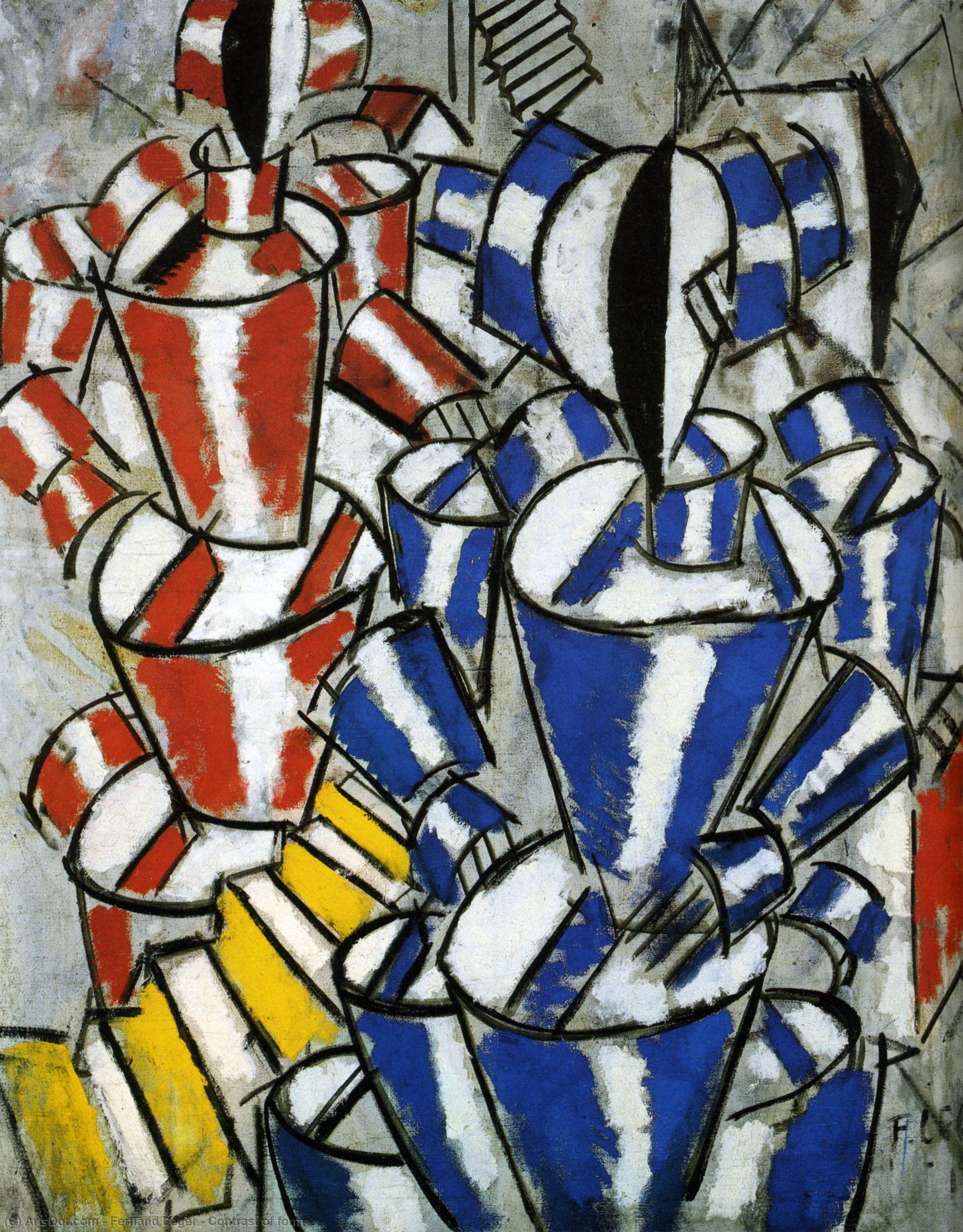 Fernanas Ležė - Contrast of form