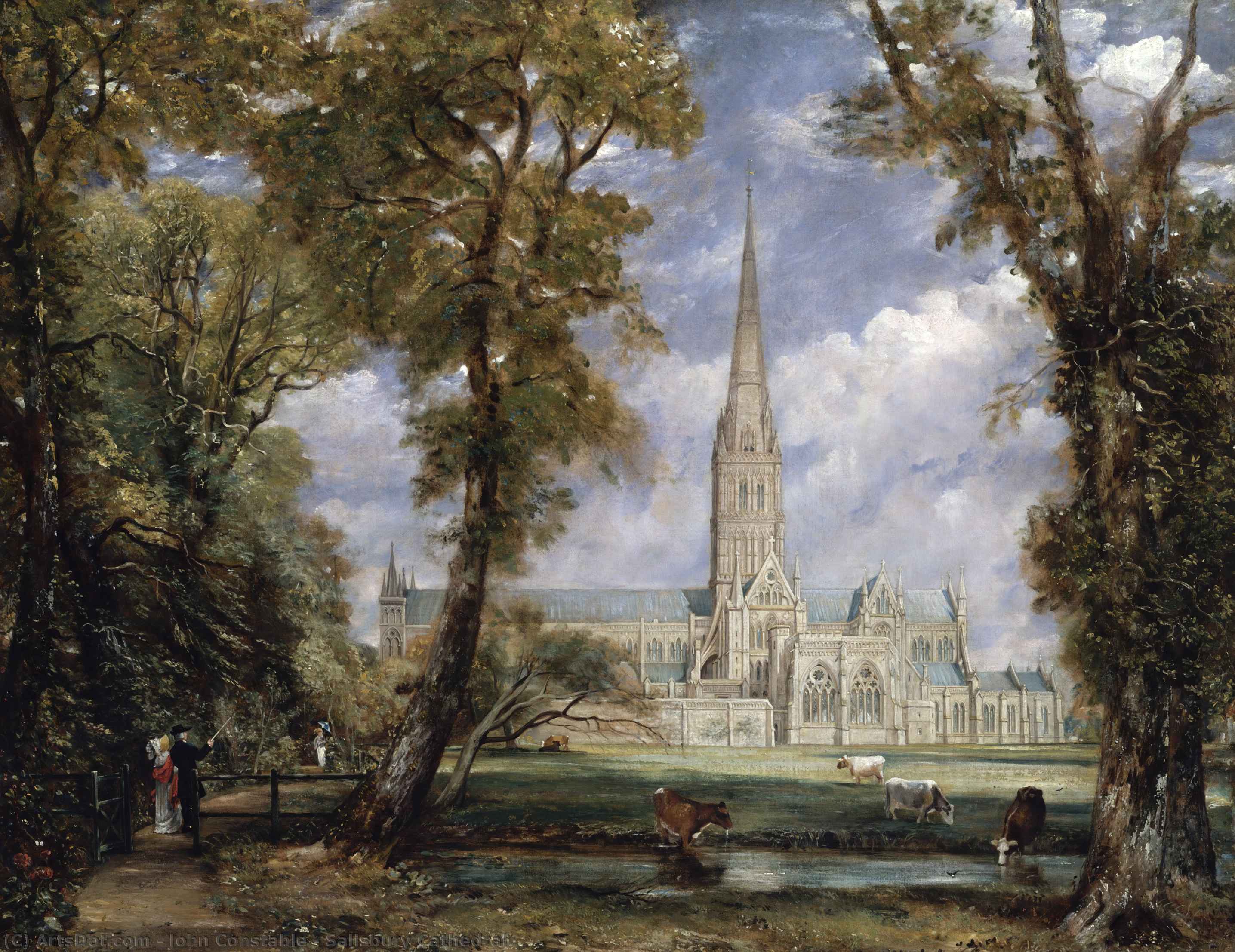 John Constable - Salisbury Cathedral