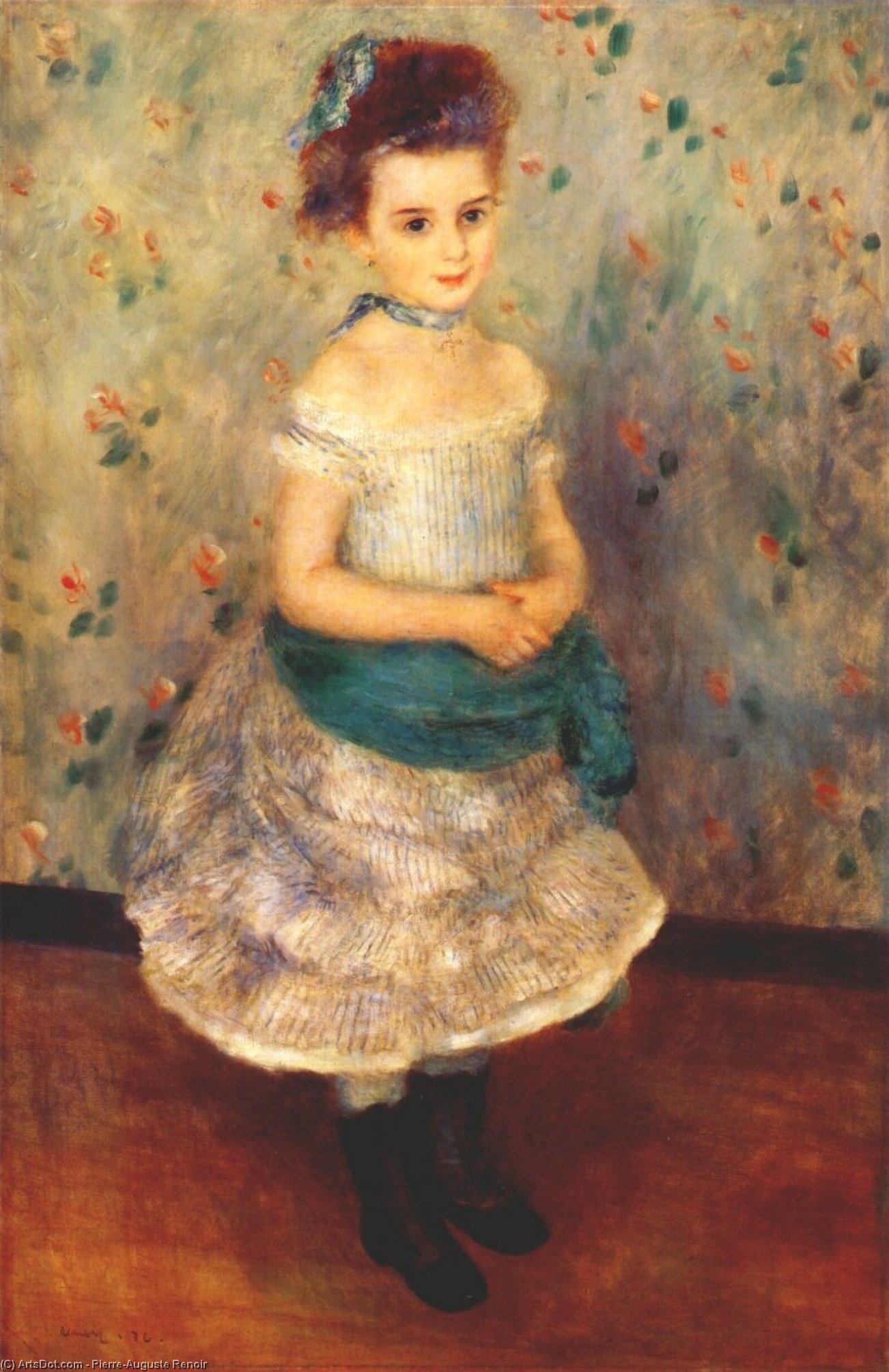 Jeanne Durand Ruel — Pierre Auguste Renoir