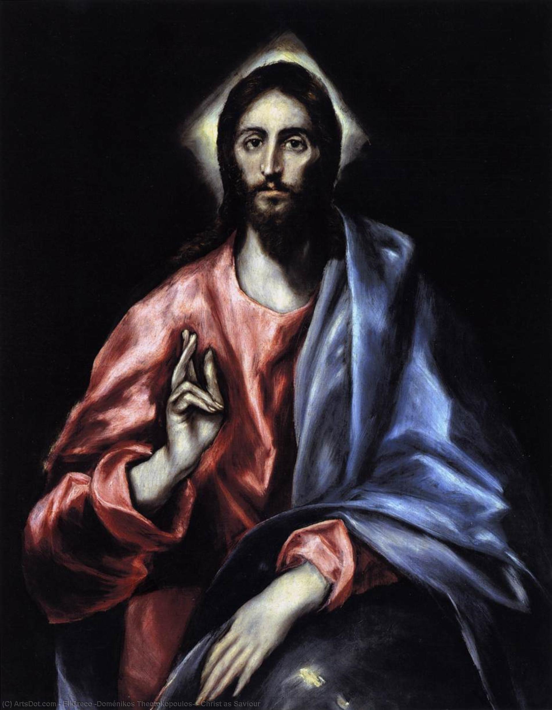 El Greco - Christ as Saviour