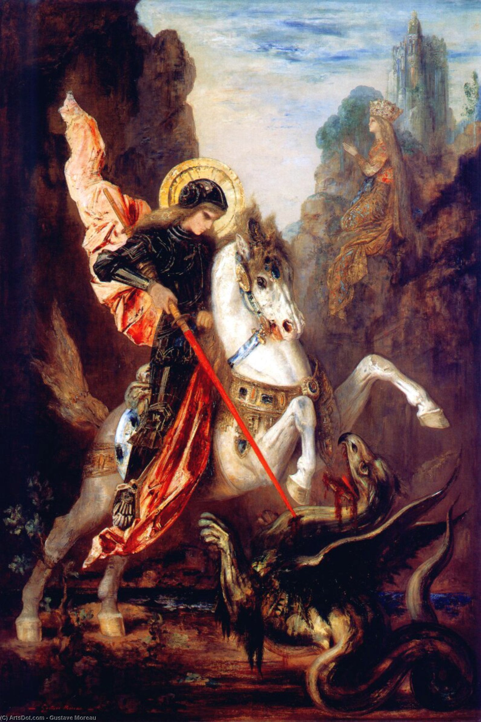 Saint George — गुस्ताव मोरो