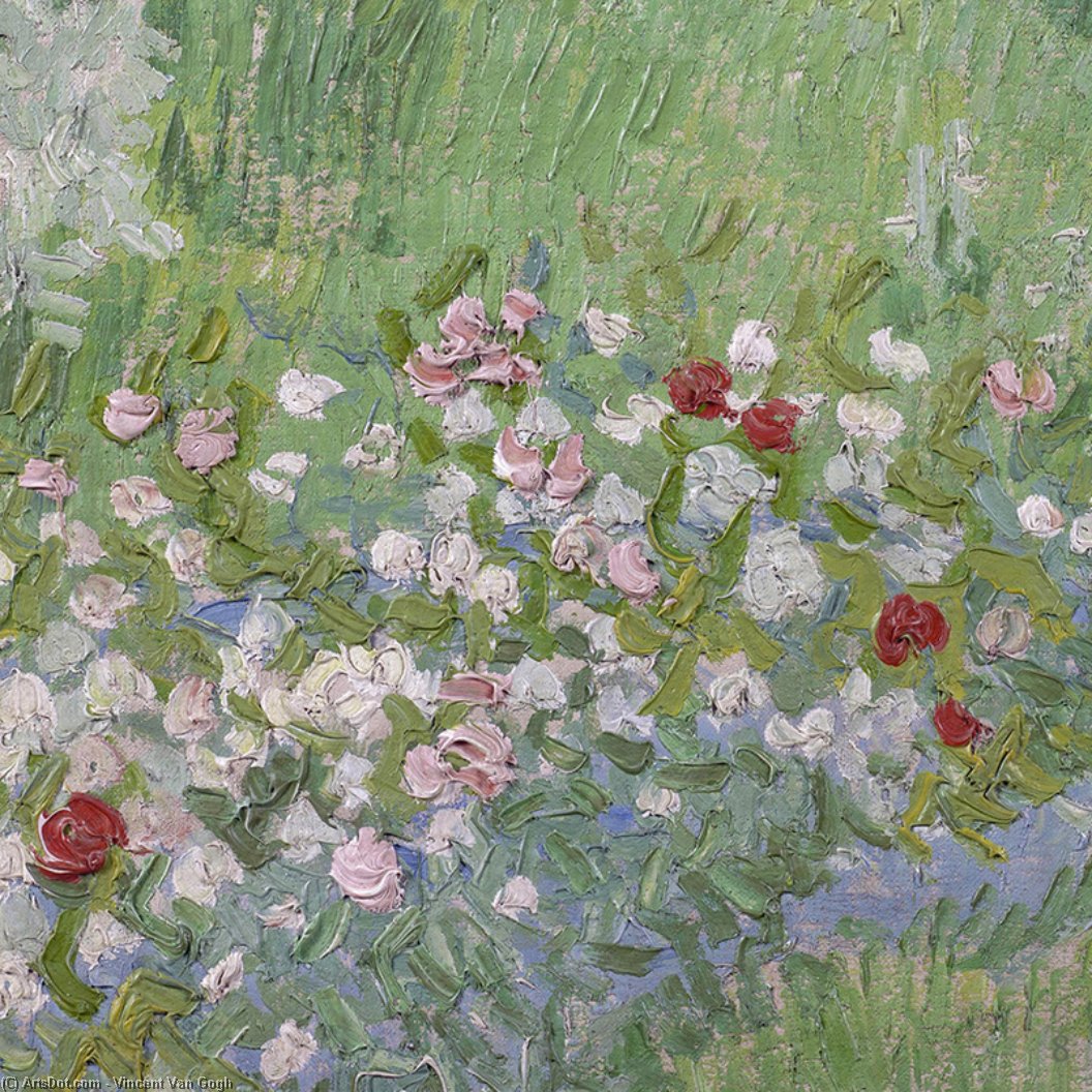 Daubigny's Garden 3 — Vincent Willem Van Gogh, Oil On Canvas, Post-impressionism