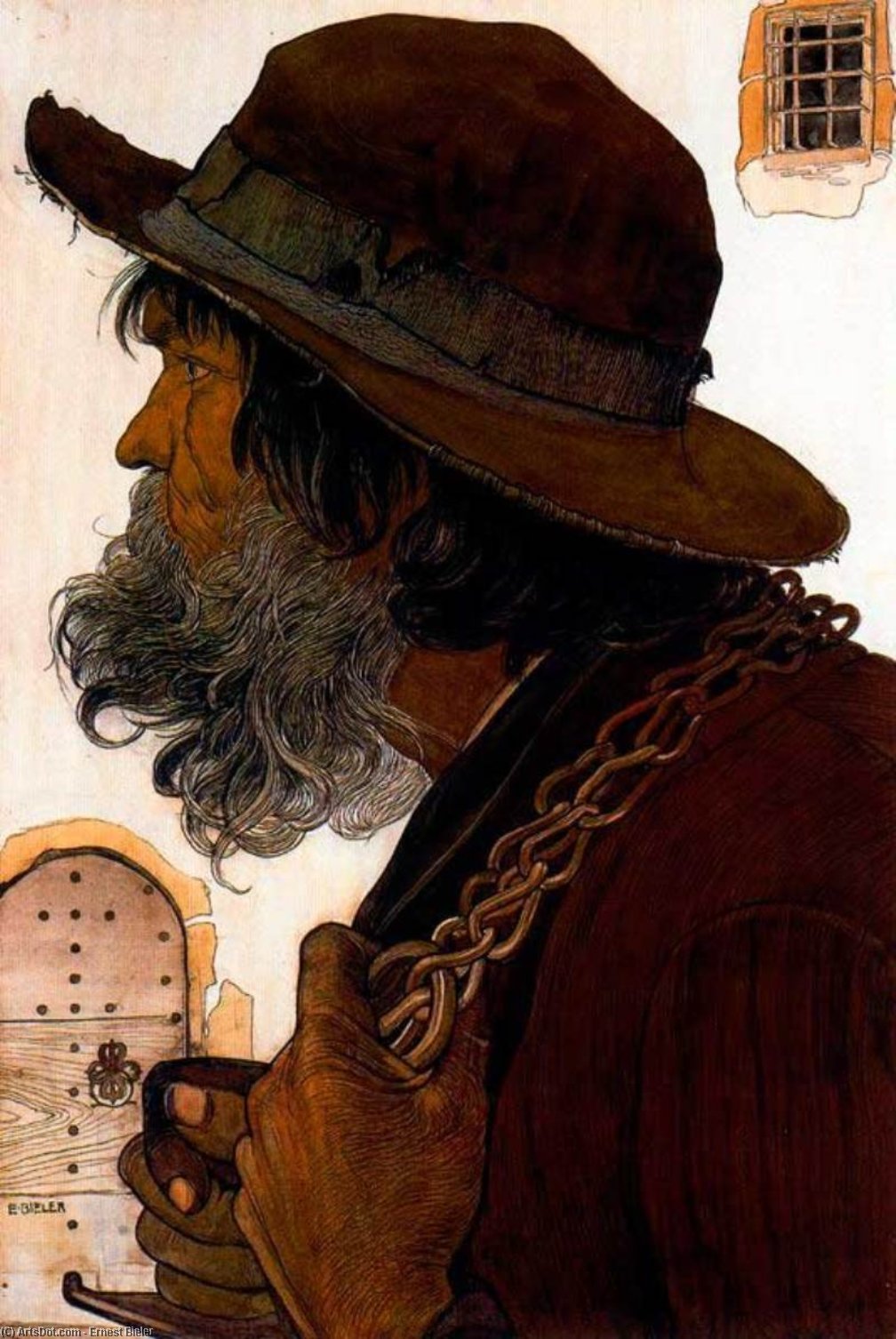 Duc The Blacksmith — Ernest Biéler