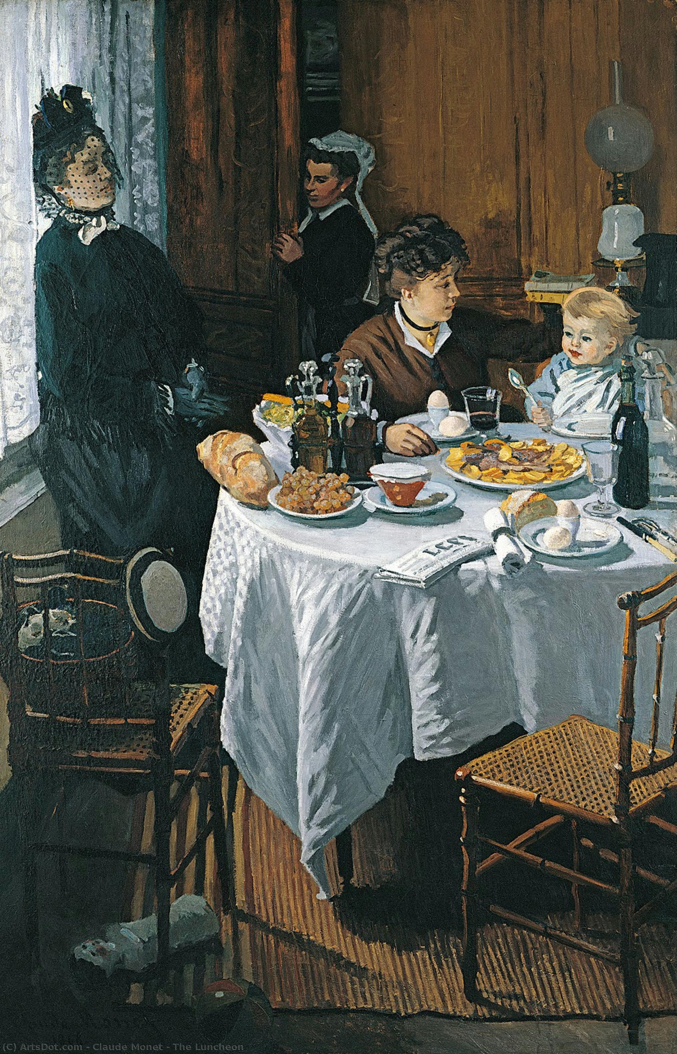 Il Pranzo — Claude Monet