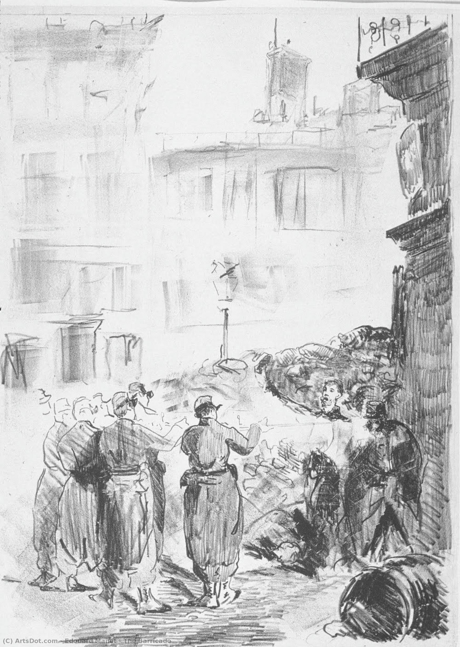 La Barricata — Édouard Manet