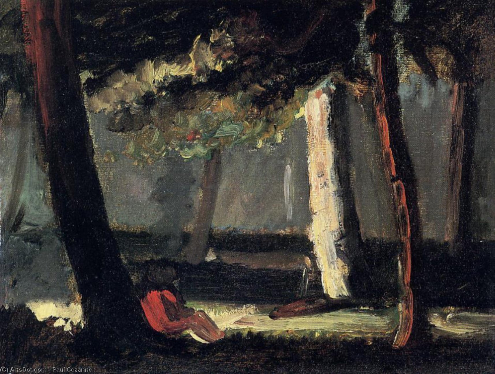 Guillaumin Dal Sentiero — Paul Cézanne