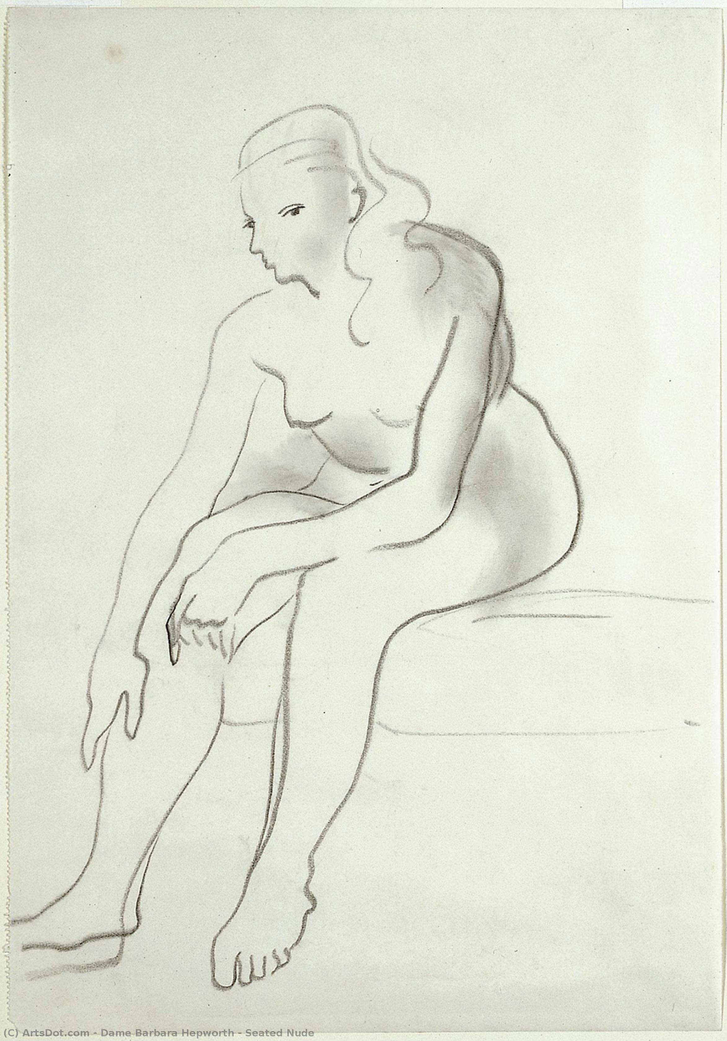 Seated Nude — Barbara Hepworth