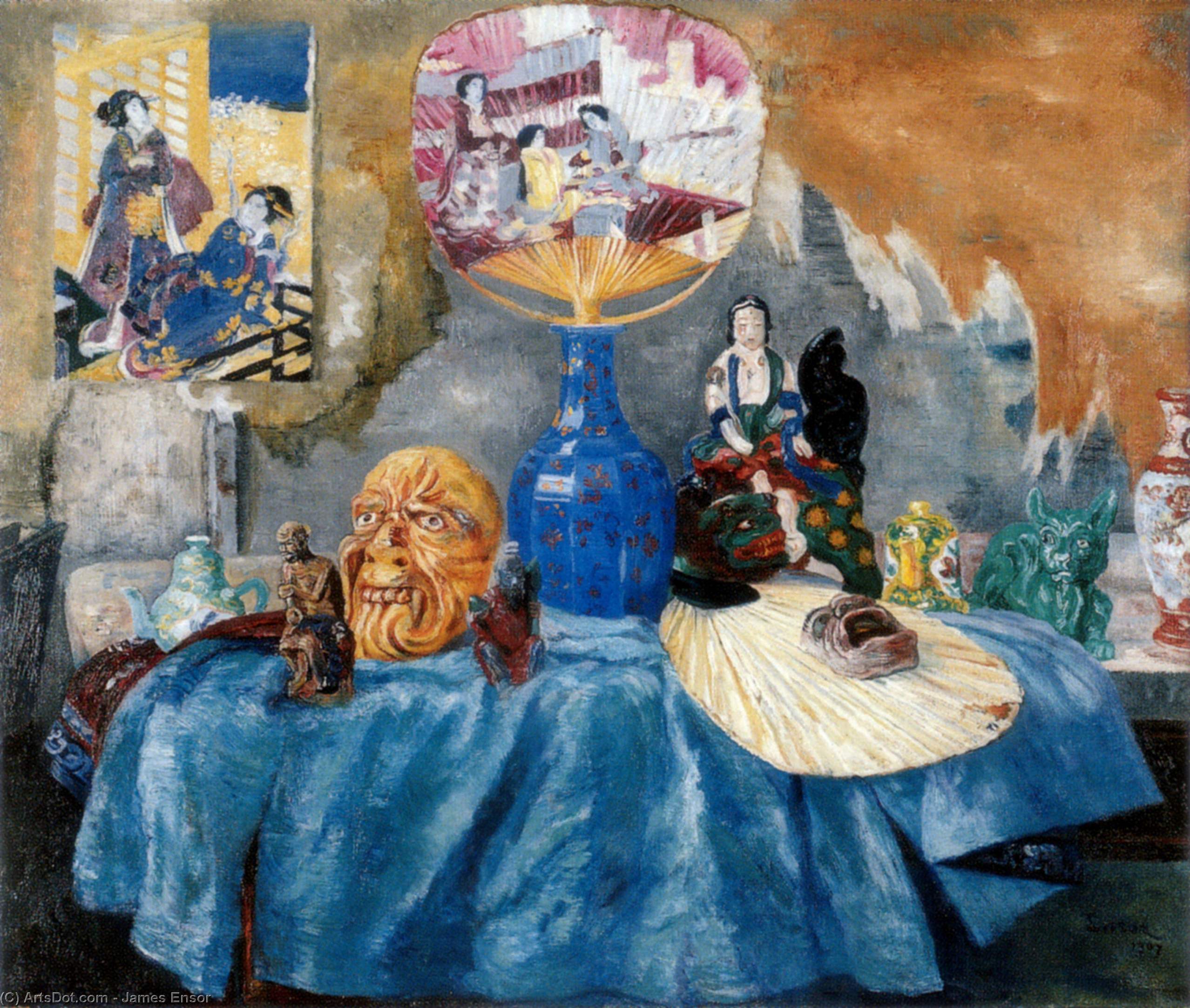 James Ensor - Chinoiseries