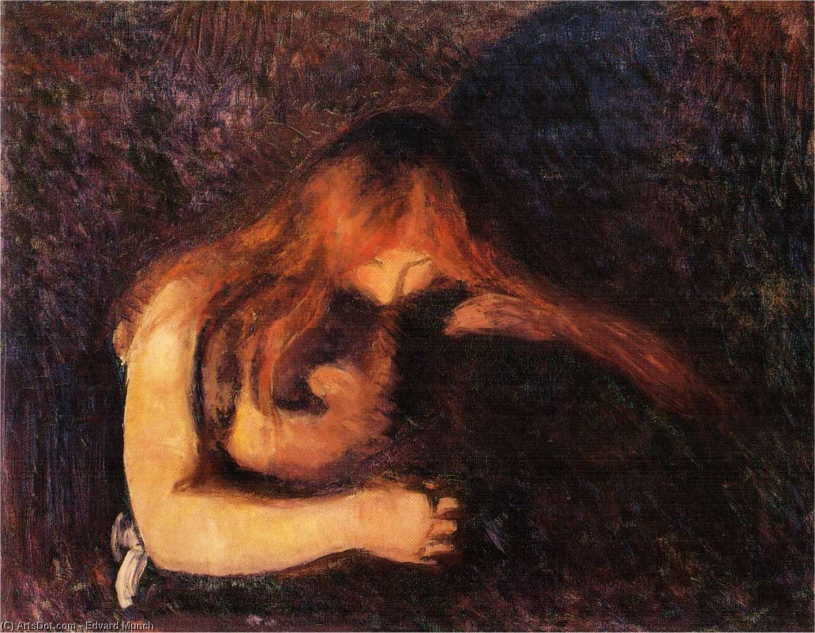 Edvard Munch - Vampire