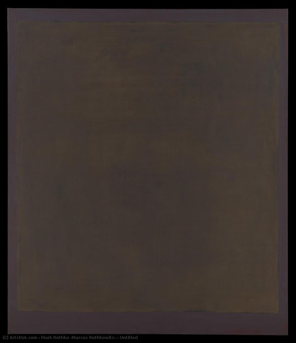 Mark Rothko - Senza Titolo