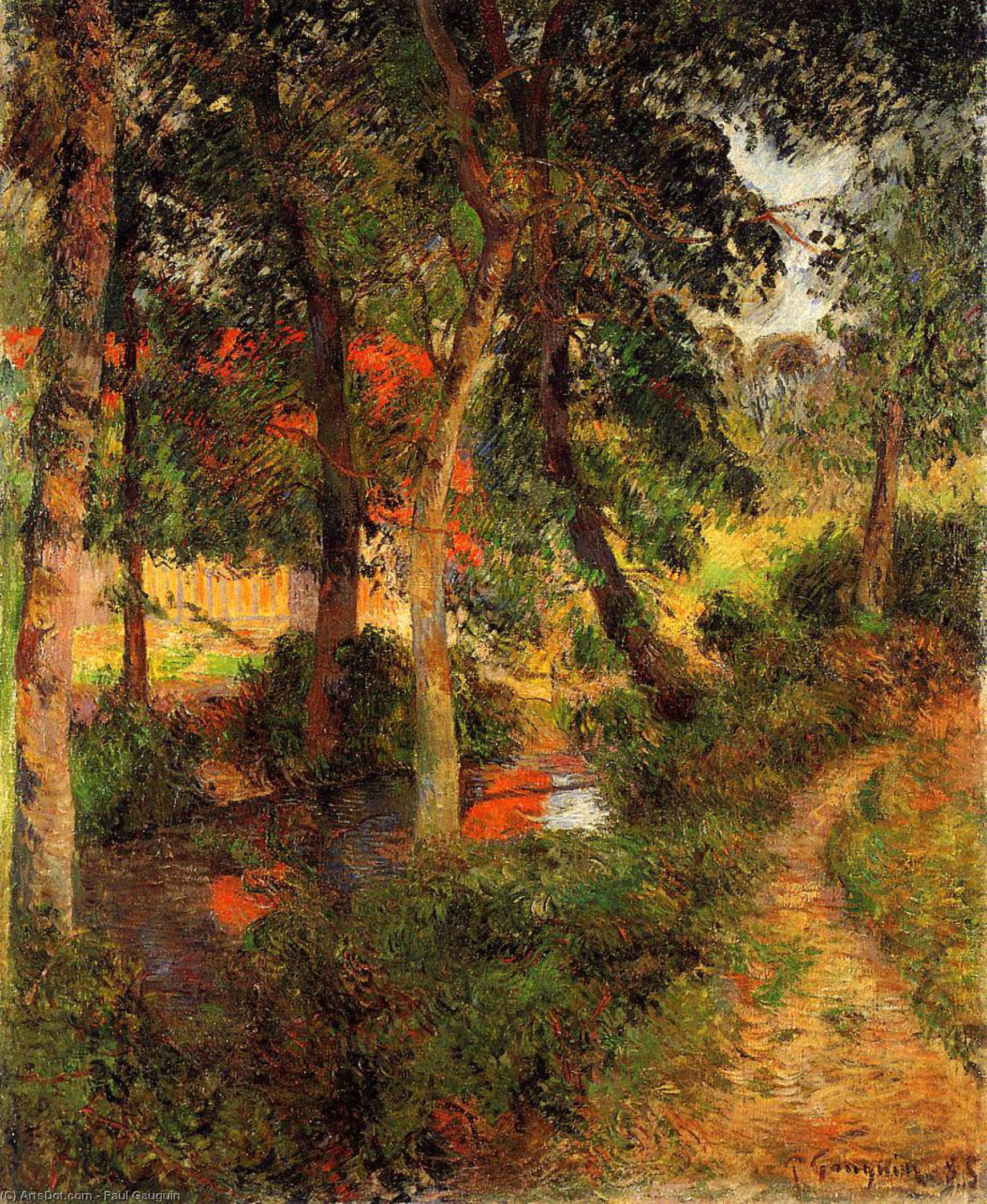Pere Jean's Path — Eugène Henri Paul Gauguin