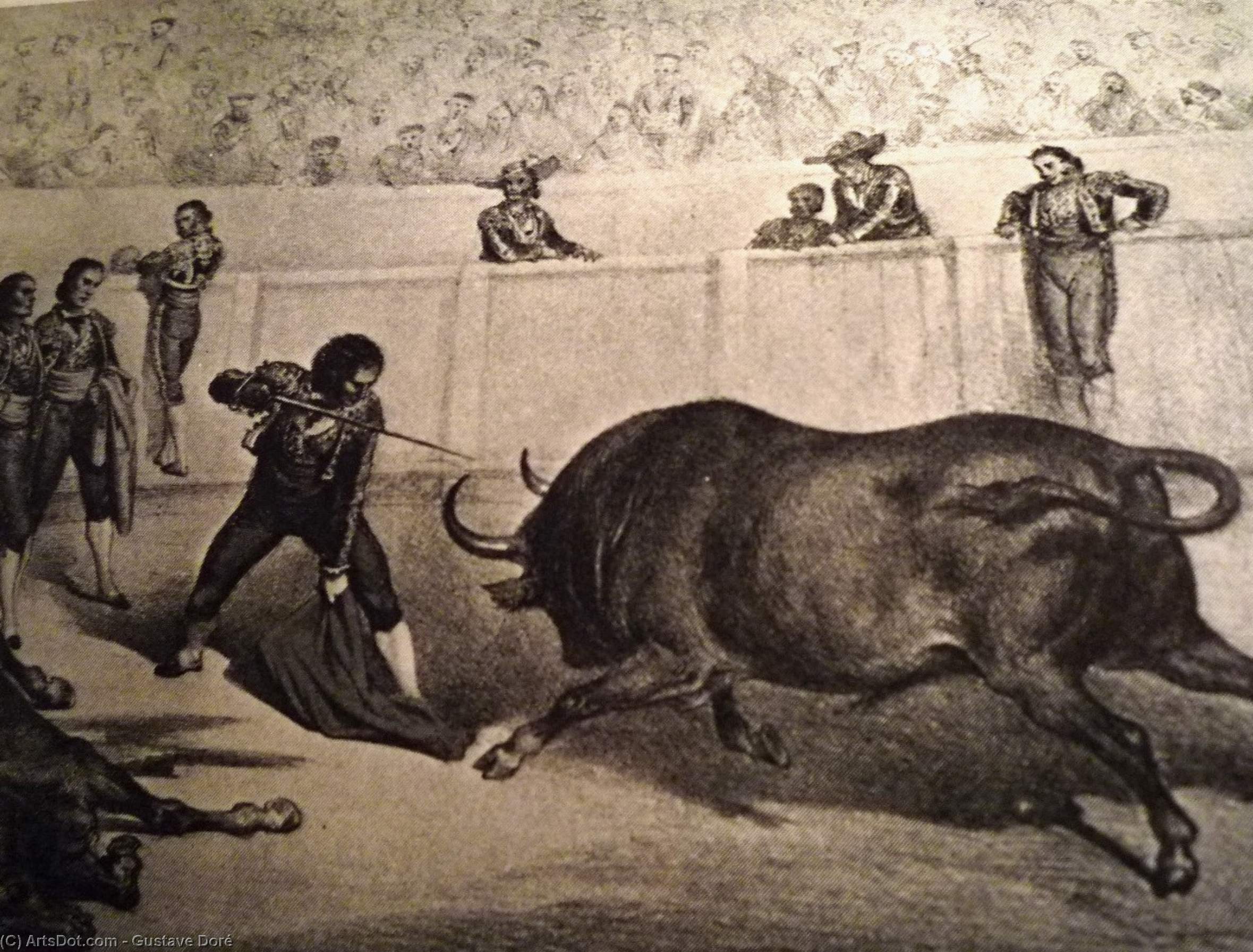 Estocade — Gustave Doré