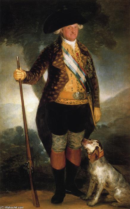 King Carlos Iv In Hunting Costume — Francisco De Goya