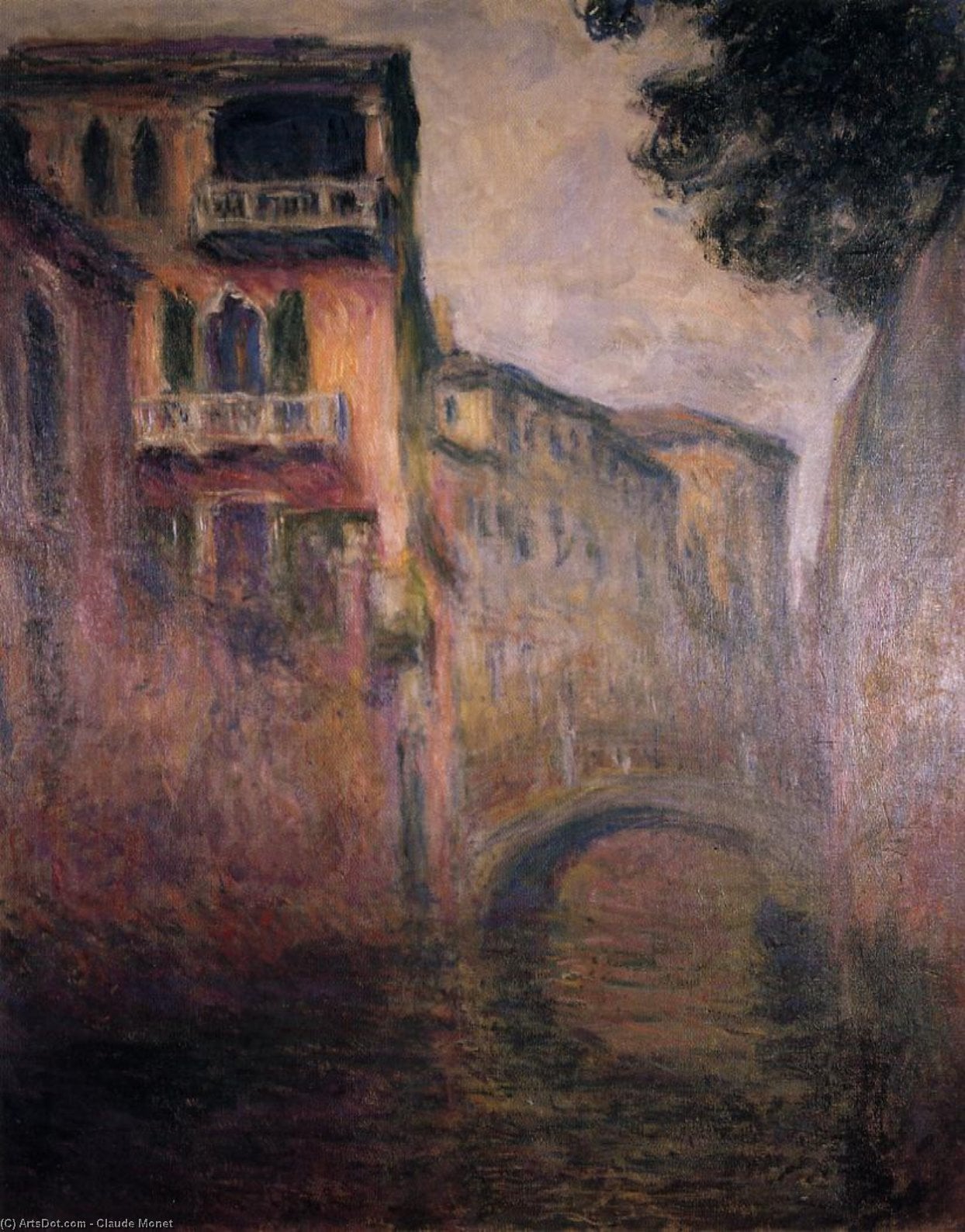 Rio Della Salute — Claude Monet