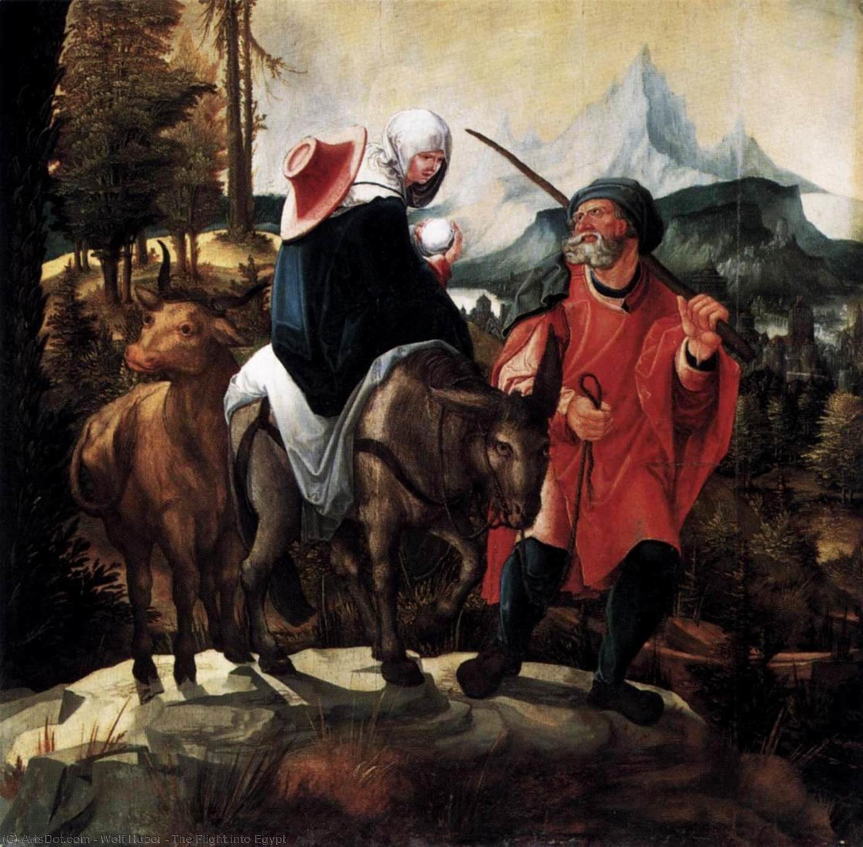 The Flight Into Egypt — Wolf Huber