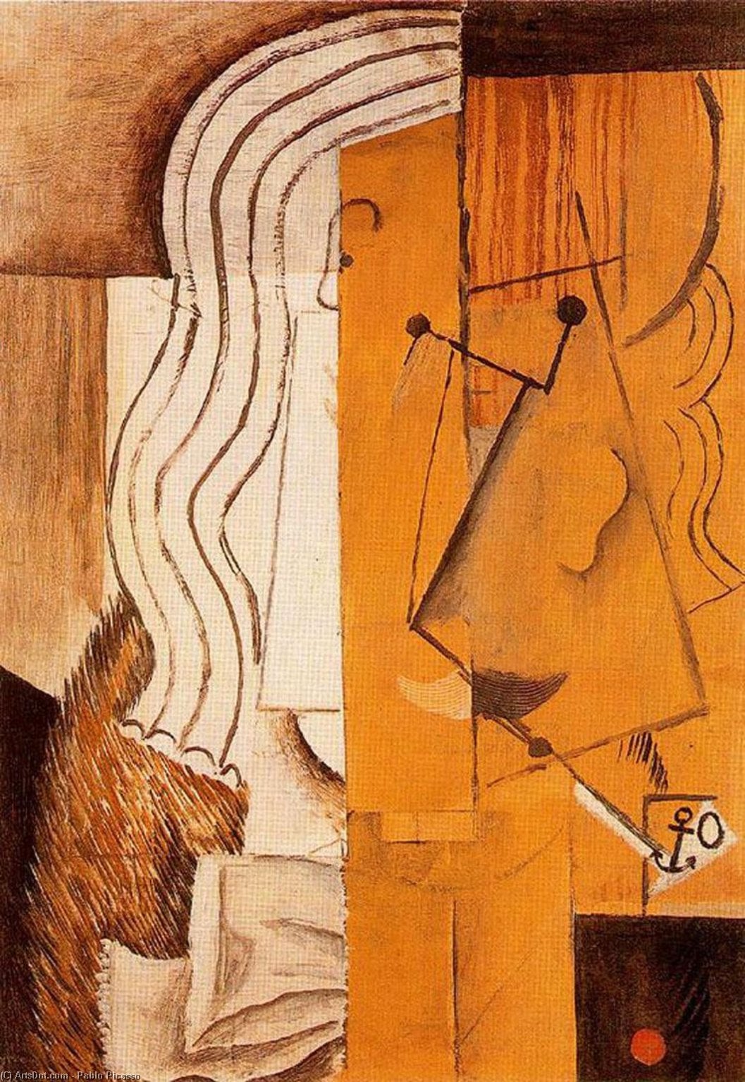 Kopf Eines Mannes 4 — Pablo Picasso