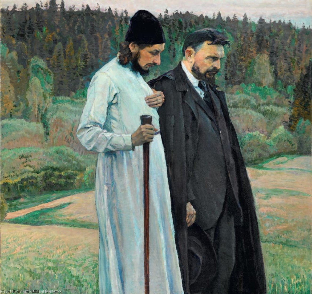 Philosopher — Mikhail Nesterov