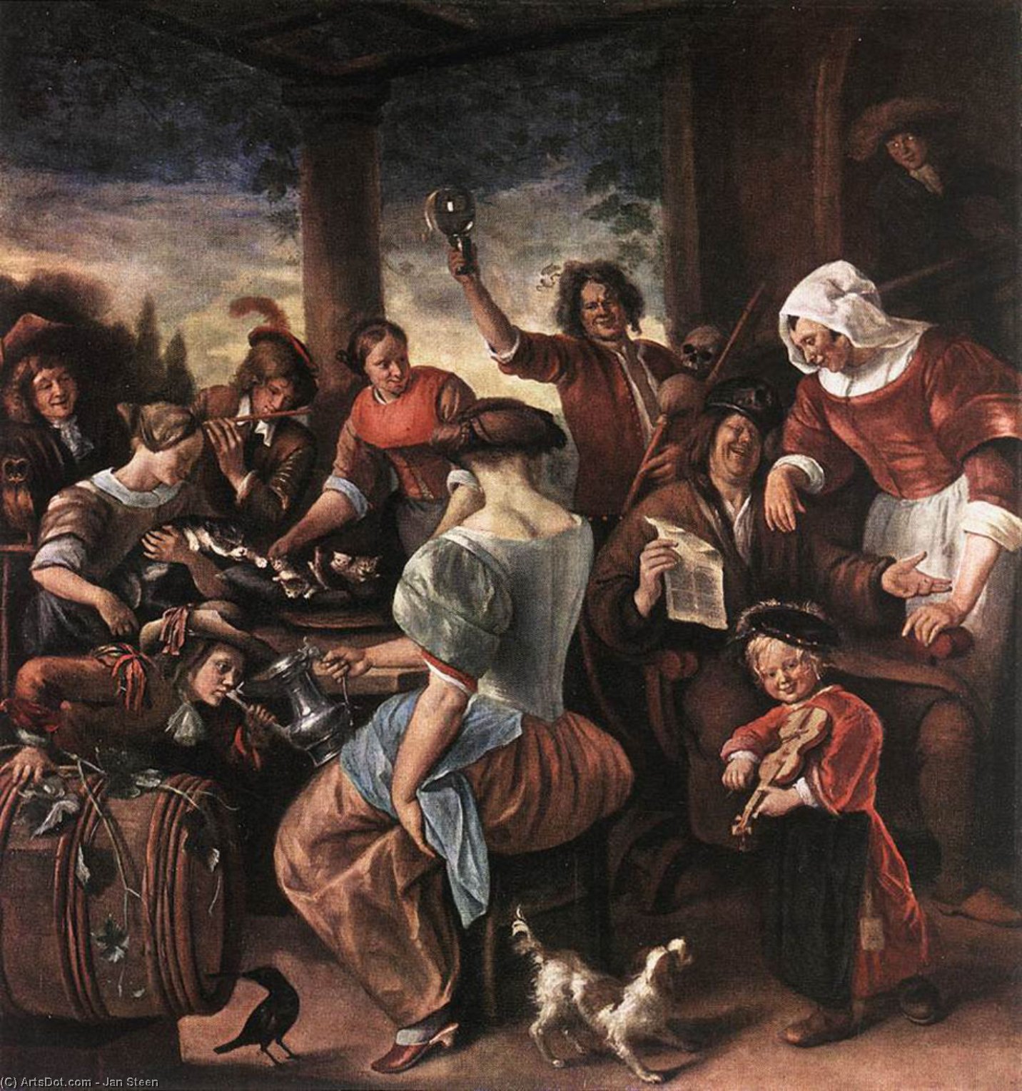 Jan Steen - En glædelig fest