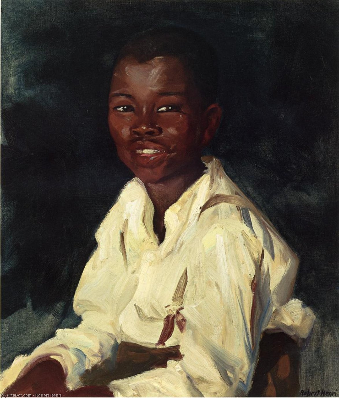 Sylvester-smiling — Robert Henri