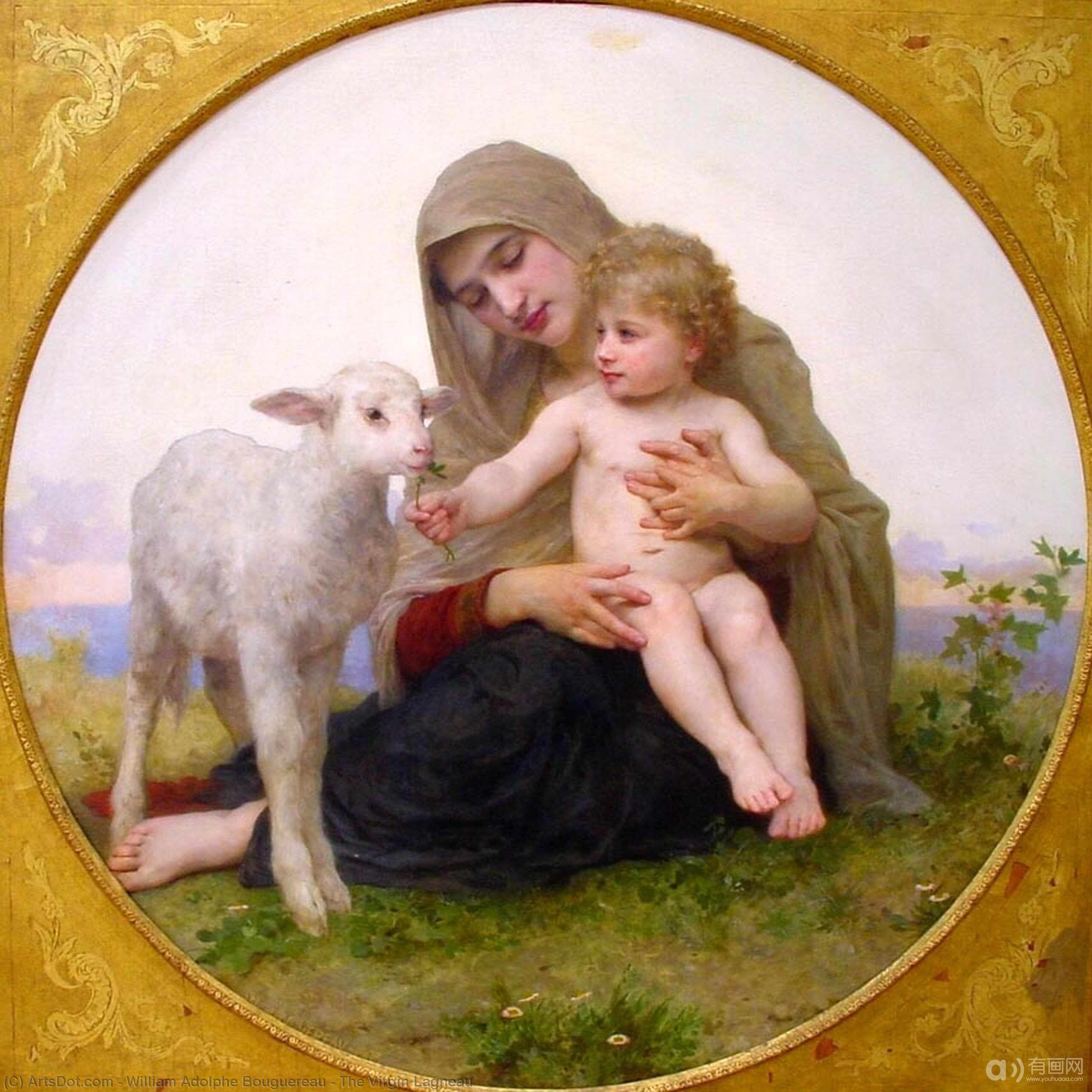 The Virgin Lagneau — William-adolphe Bouguereau