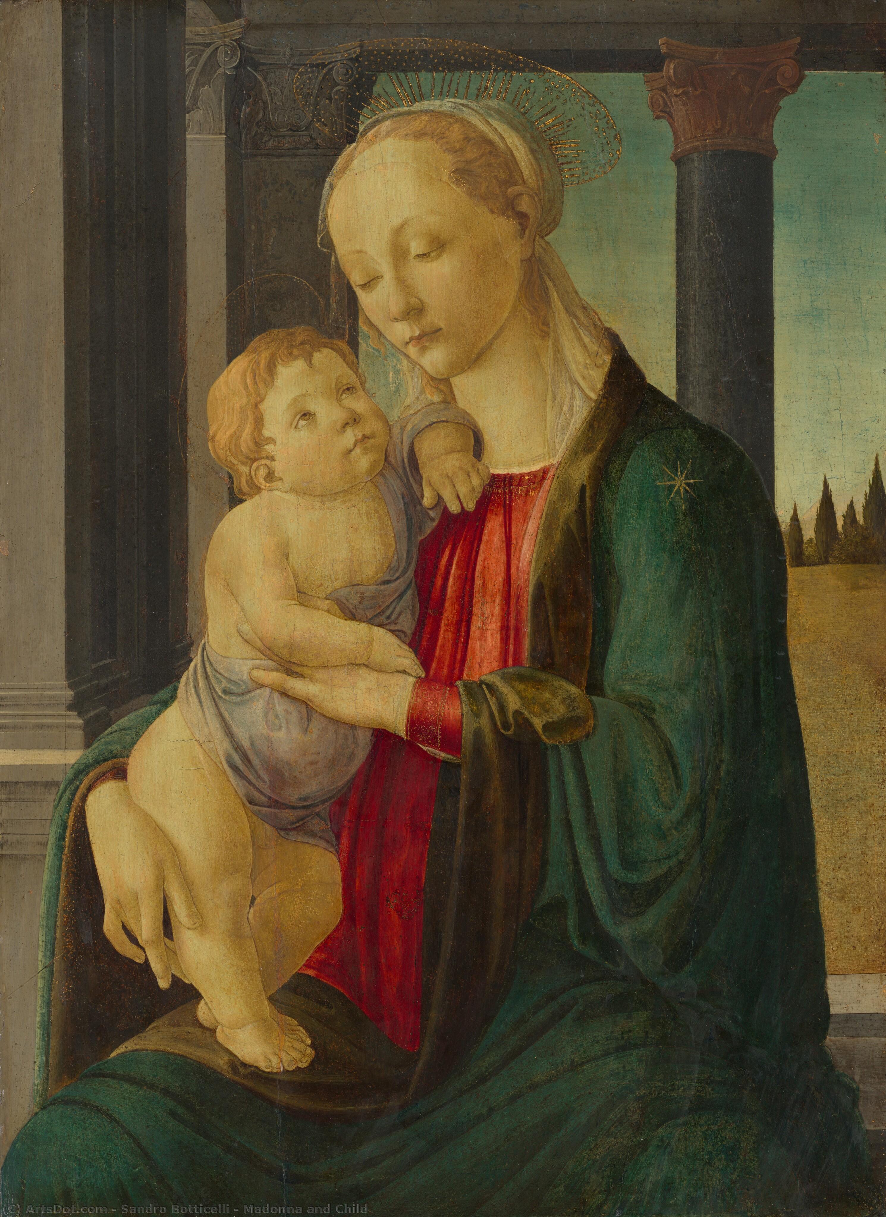 Madonna E Bambino — Sandro Botticelli