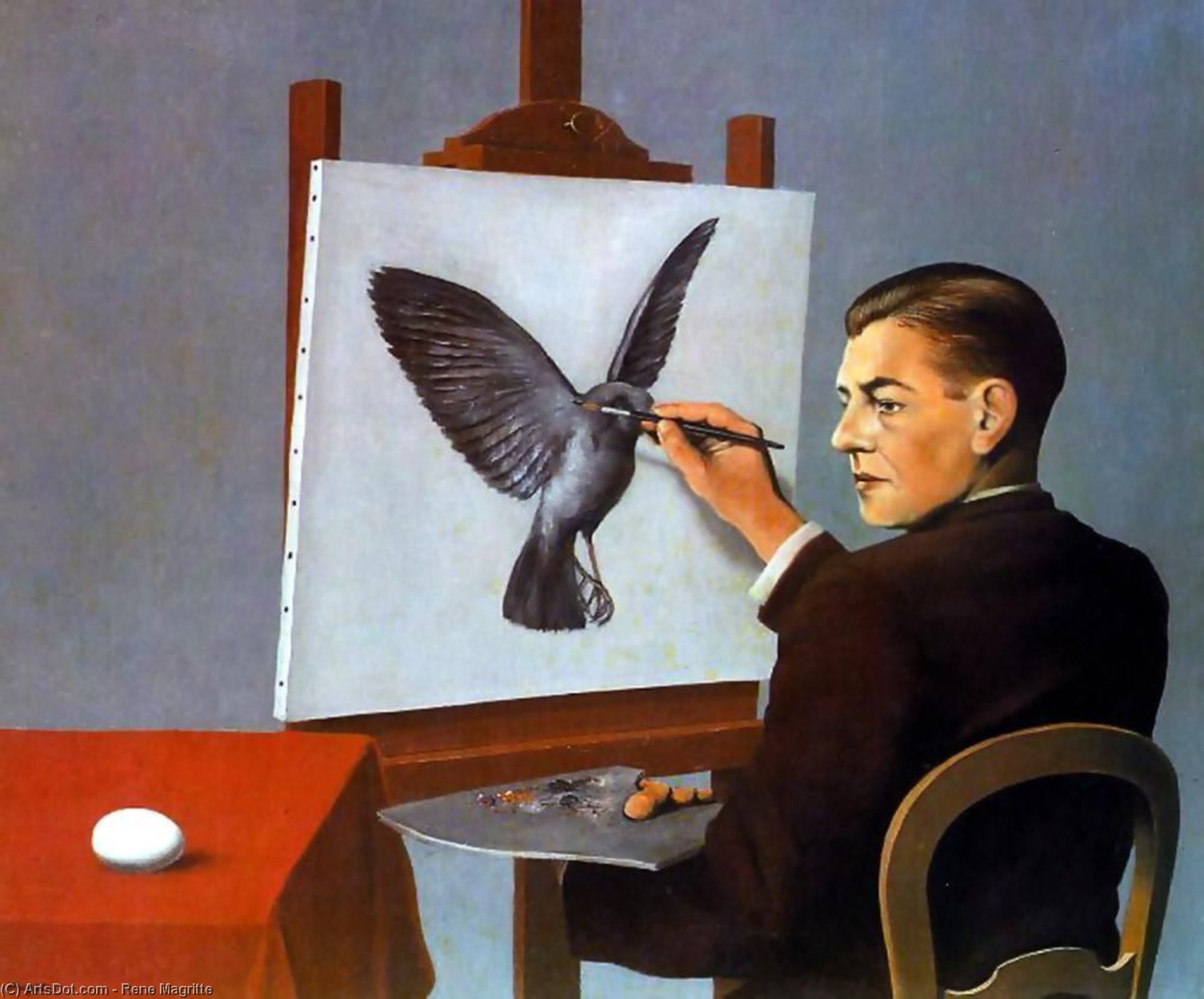 René Magritte - Clairvoyance