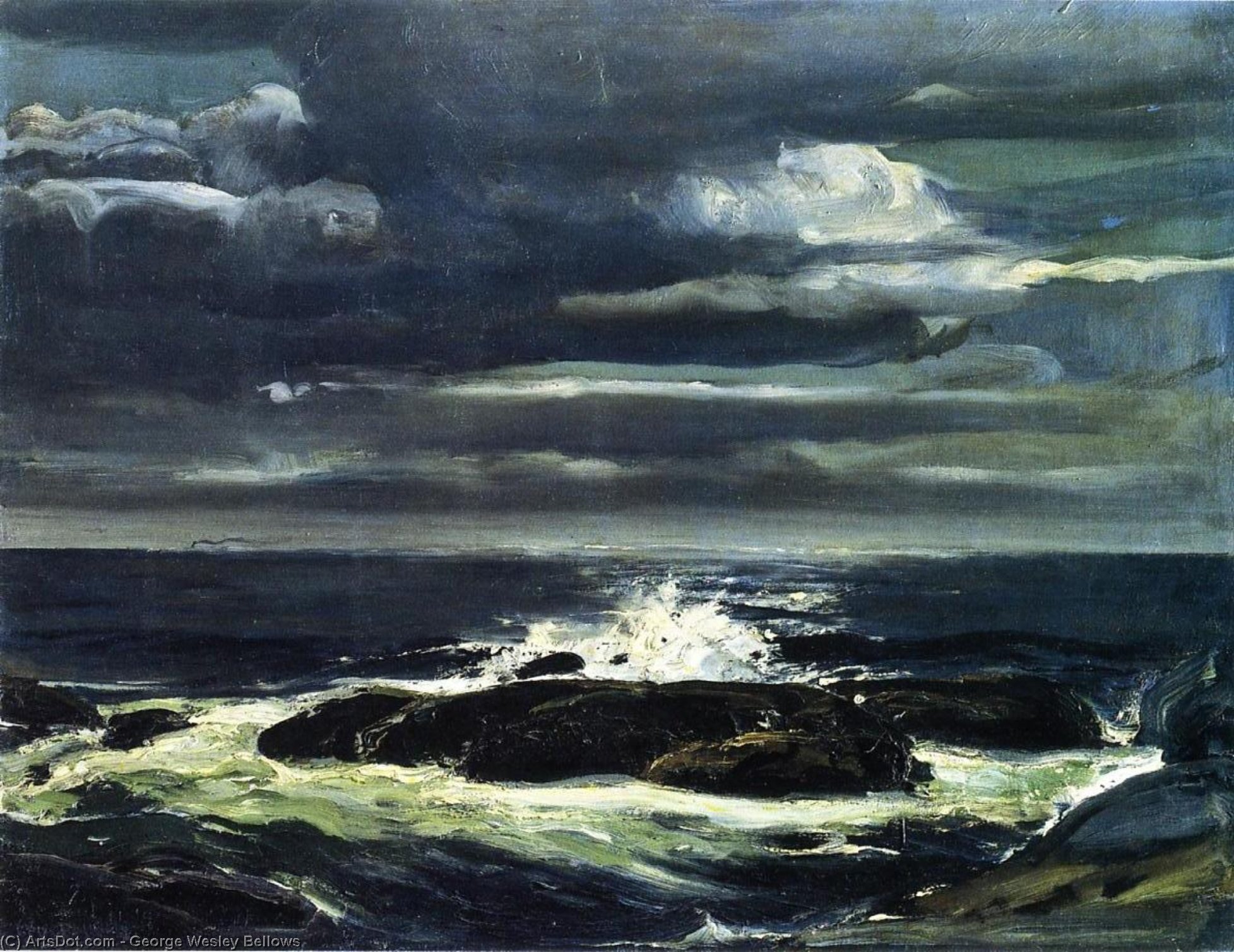 The Sea — George Wesley Bellows