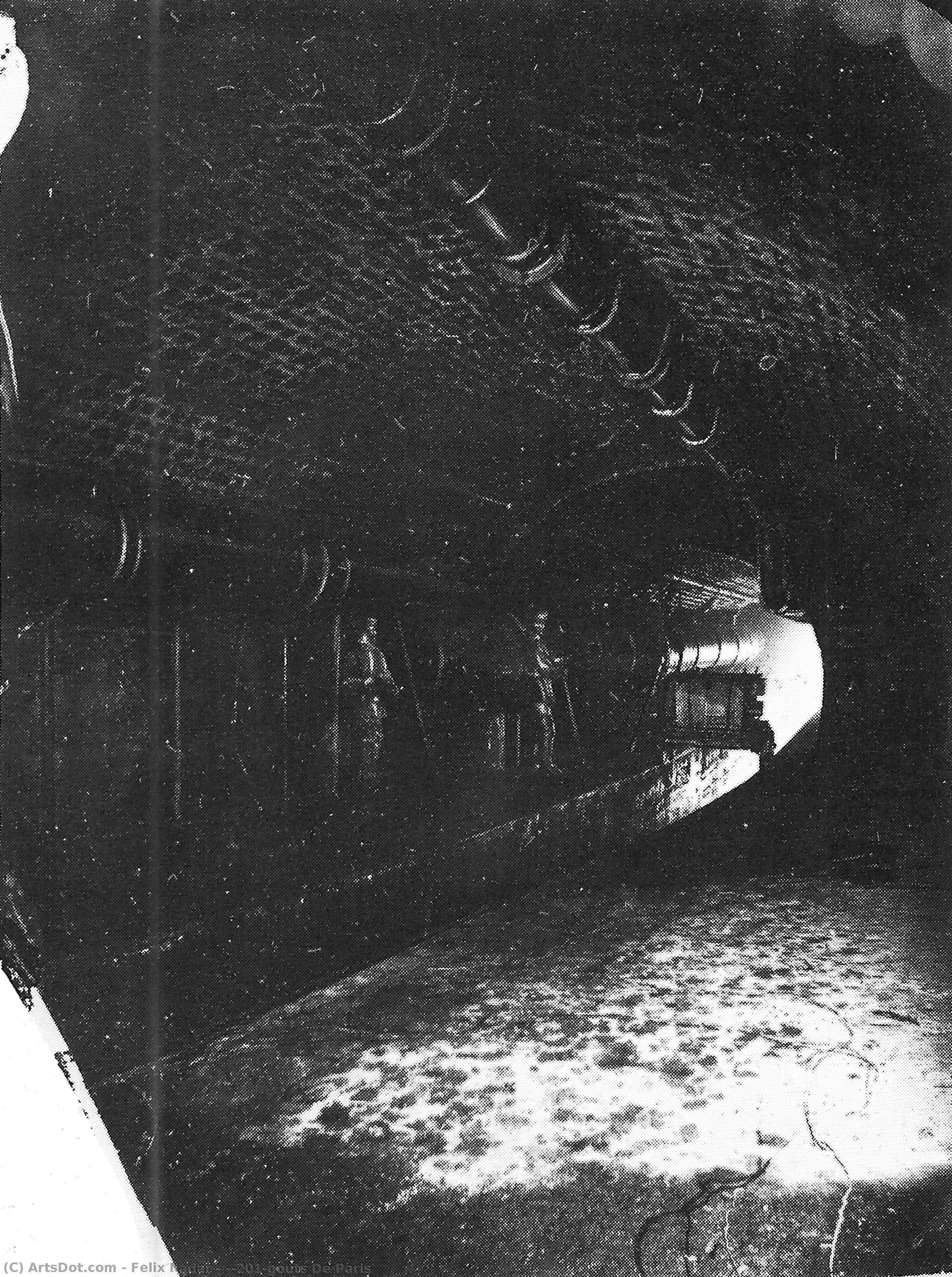 Égouts De Paris — Félix Nadar