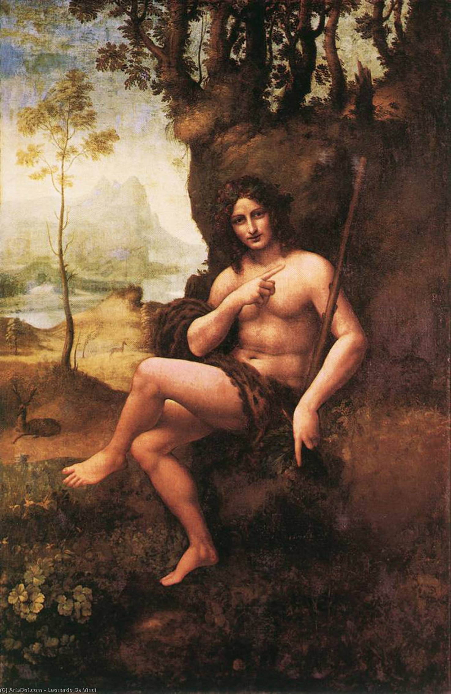 Leonardo da Vinci - Jan v divočině