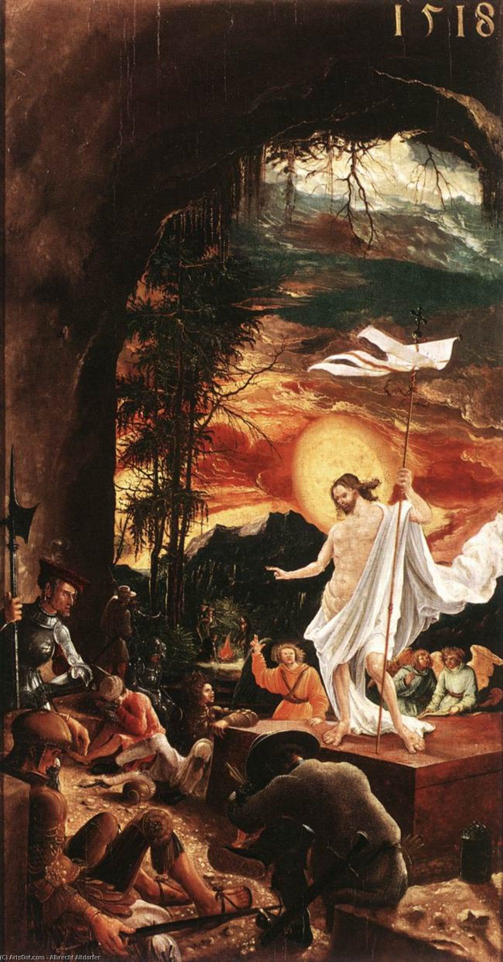 Albrecht Altdorfer - Uppståndelsen