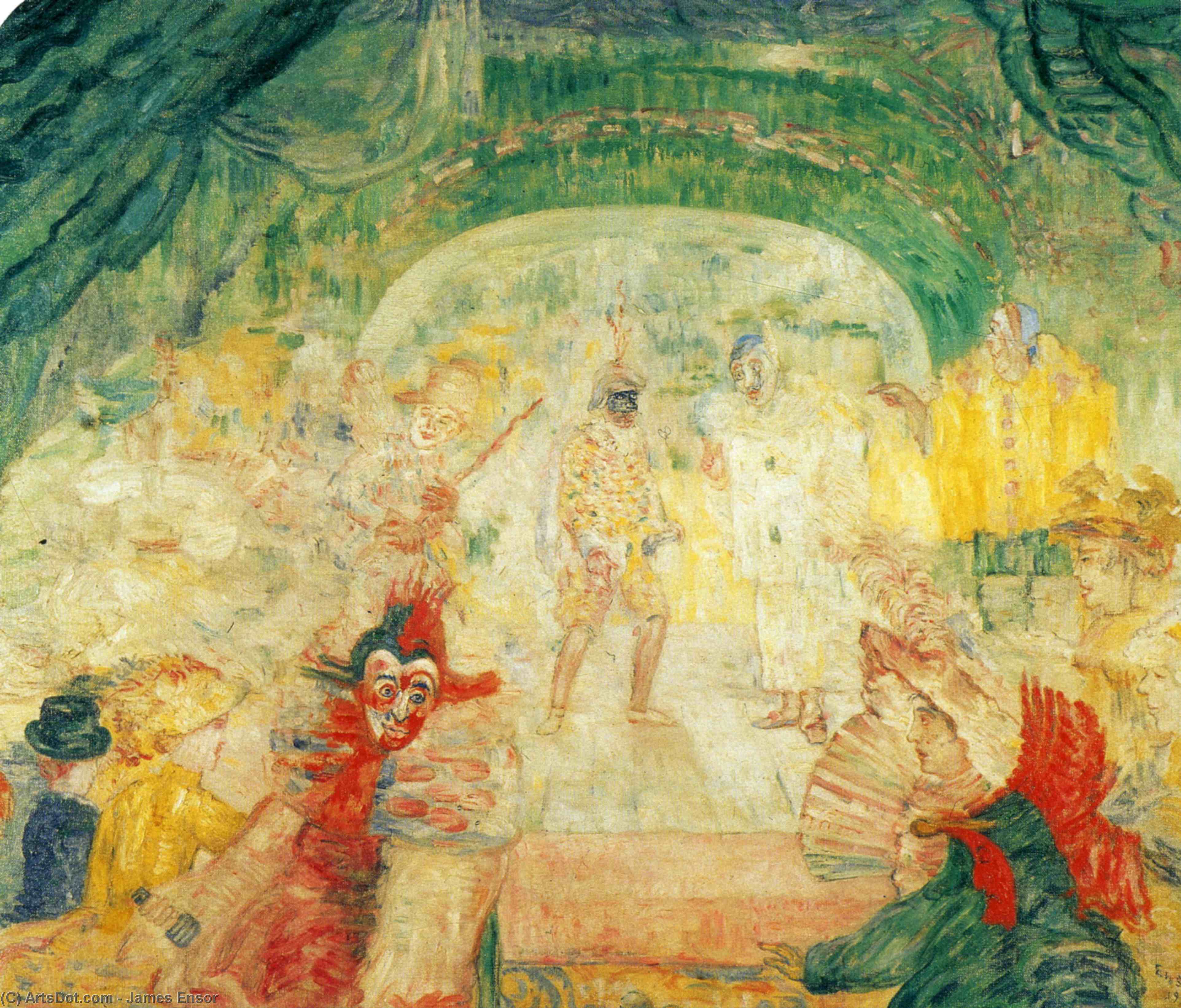 جيمس إنسور - The Theater of the masks