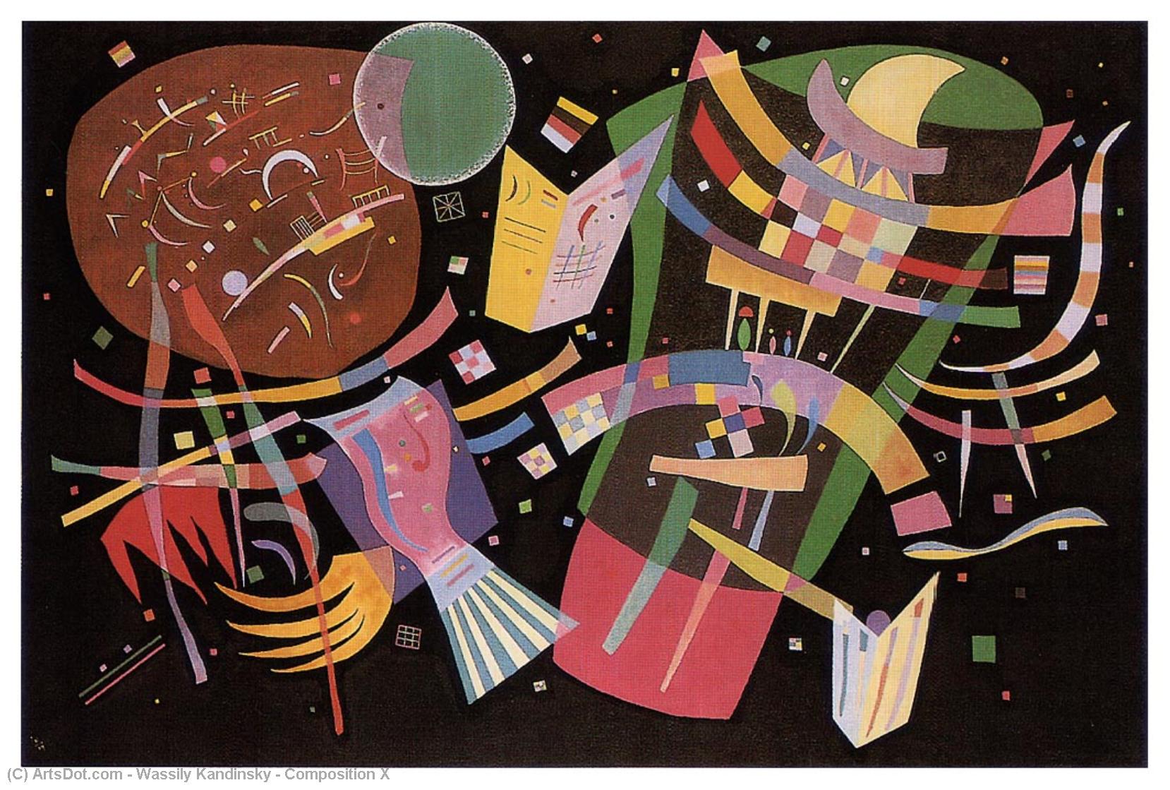 Wassily Wassilyevich Kandinsky - Composición X
