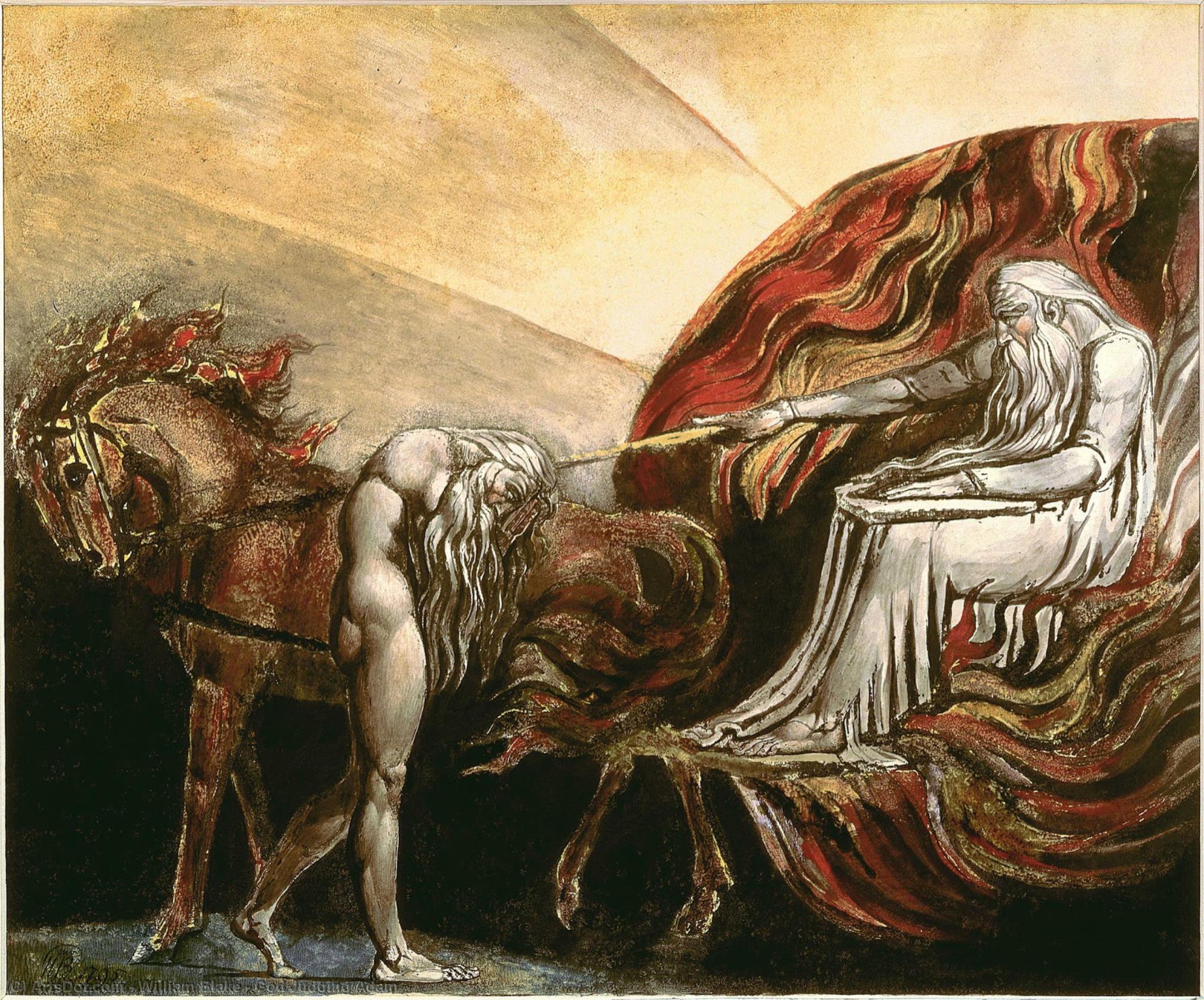 Dio Giudica Adamo — William Blake