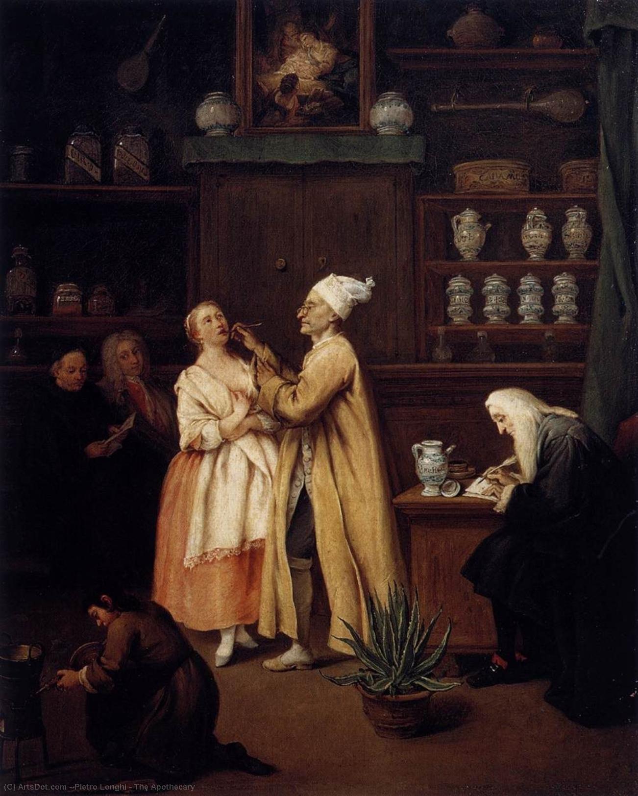 Der Apotheker — Pietro Longhi