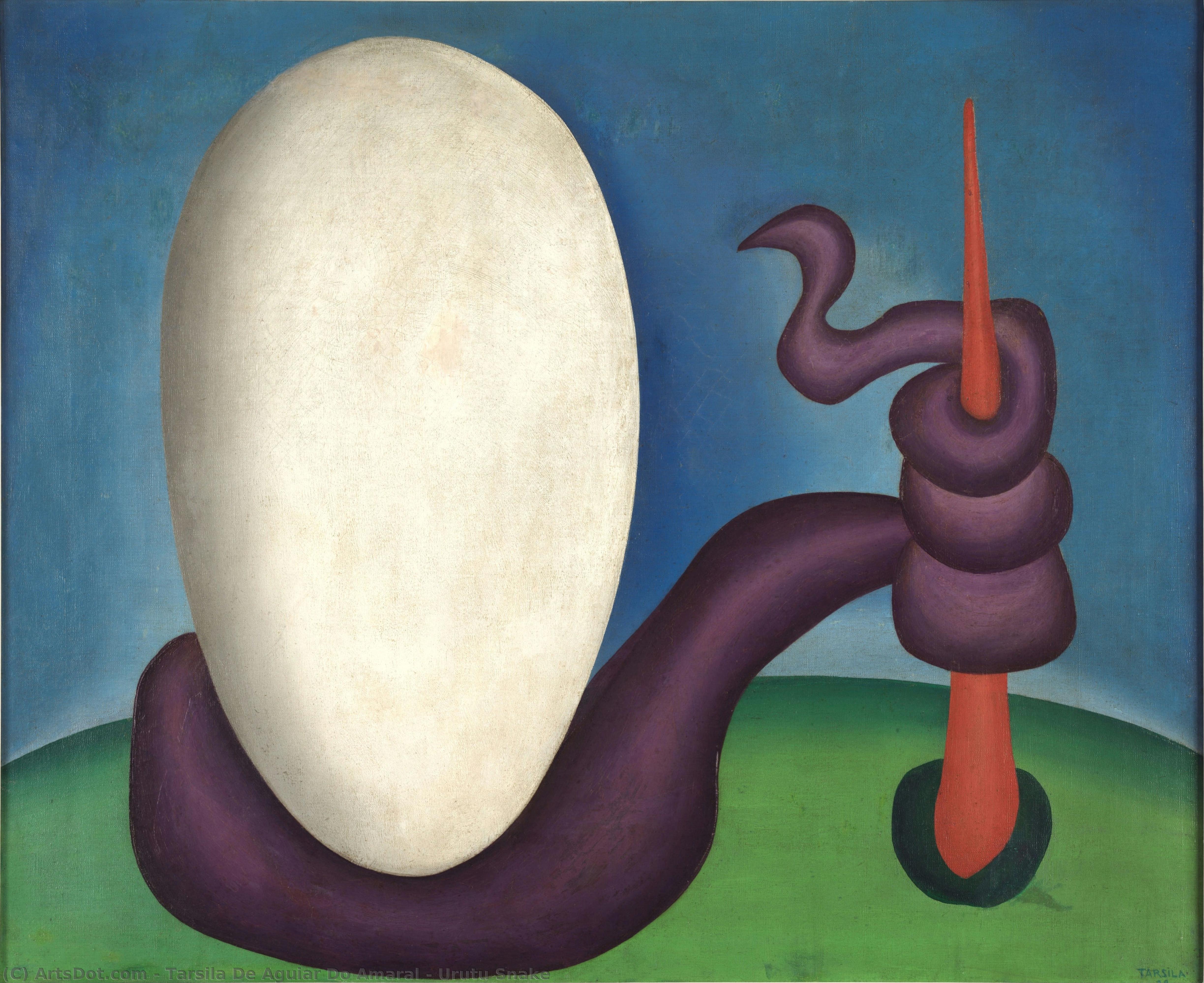 Urutu Snake — Tarsila Do Amaral