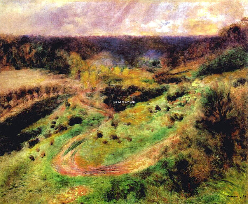 Pierre-Auguste Renoir - Landscape at Wargemont