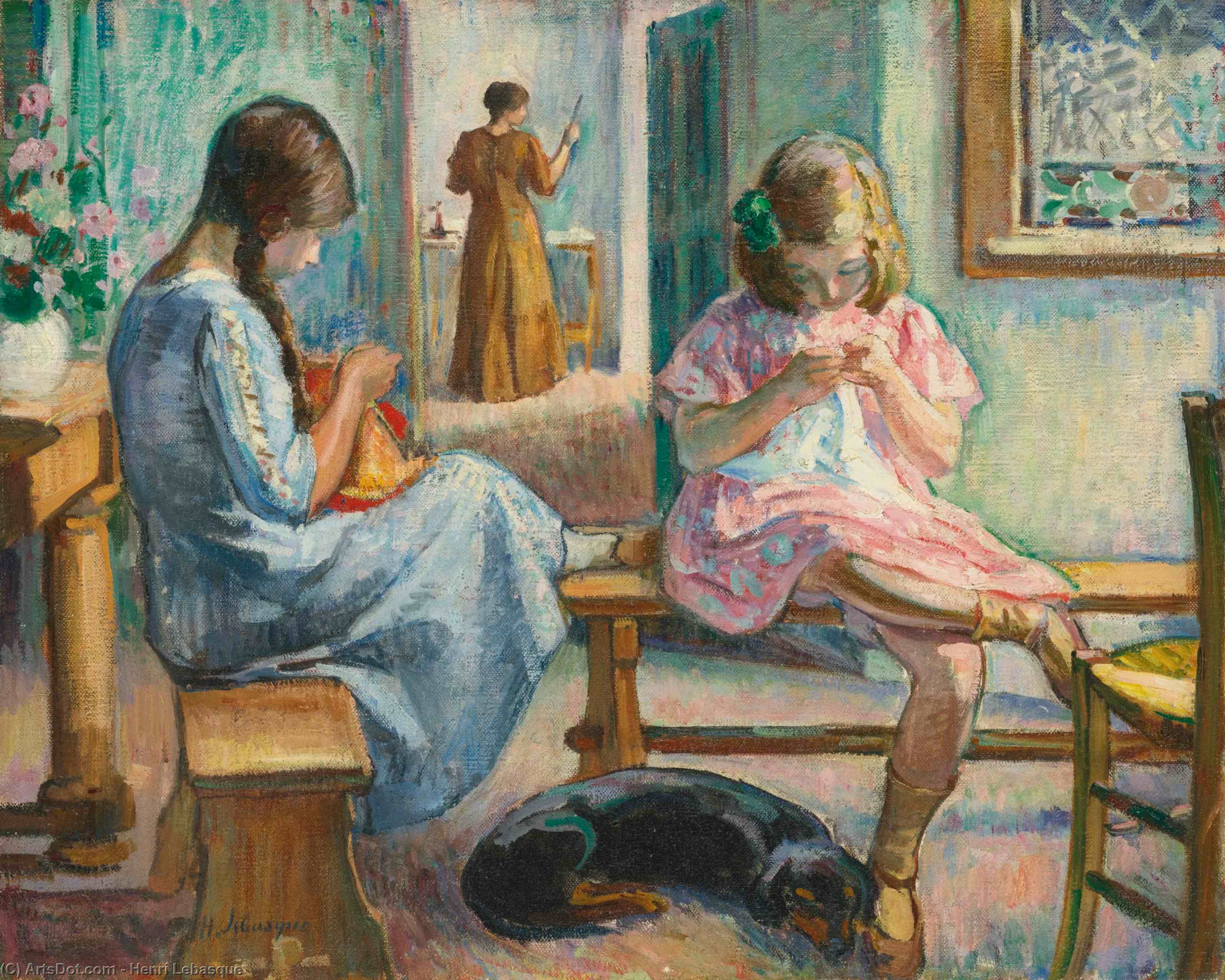 Marthe And Nono — Хенри Лебаске