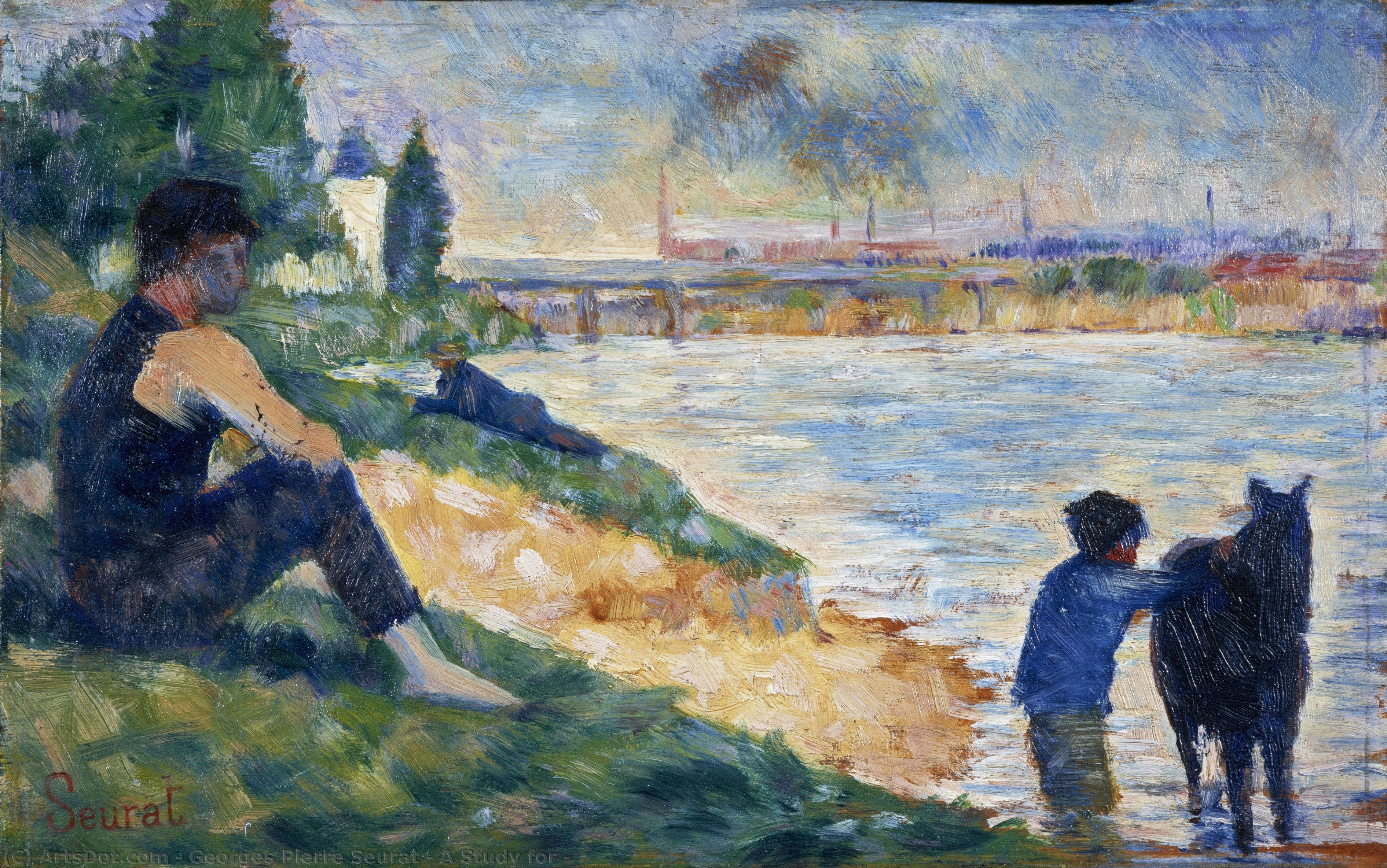 A Study For — Georges Pierre Seurat