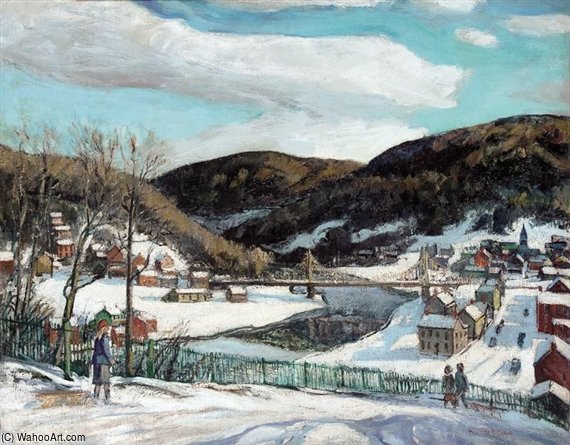 River Town — Walter Emerson Baum