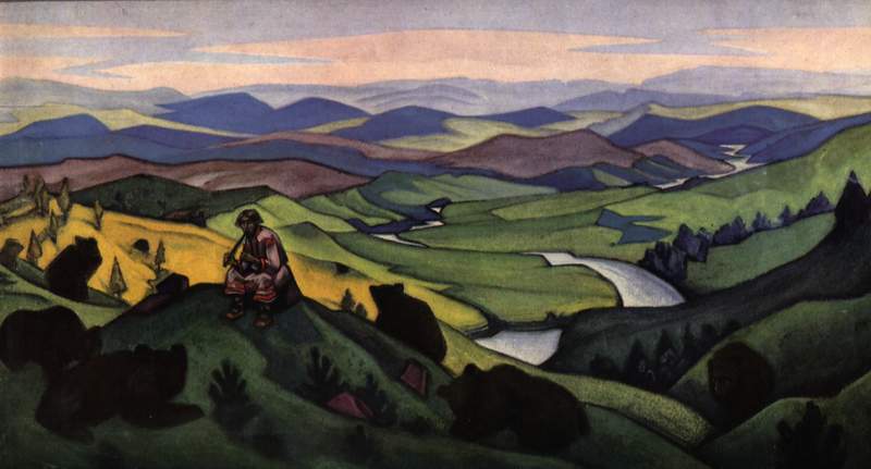 Human Ancestors — Nikolai Roerich