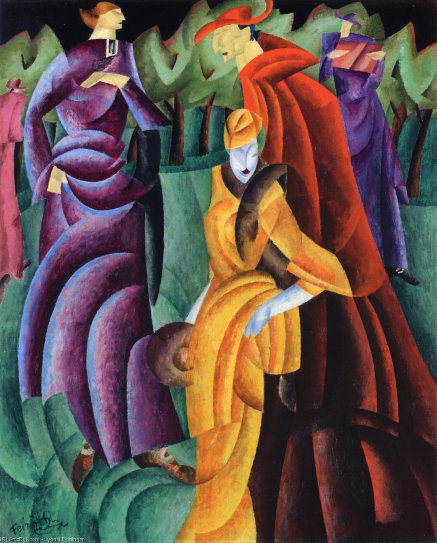 Jesuits Iii — Lyonel Feininger