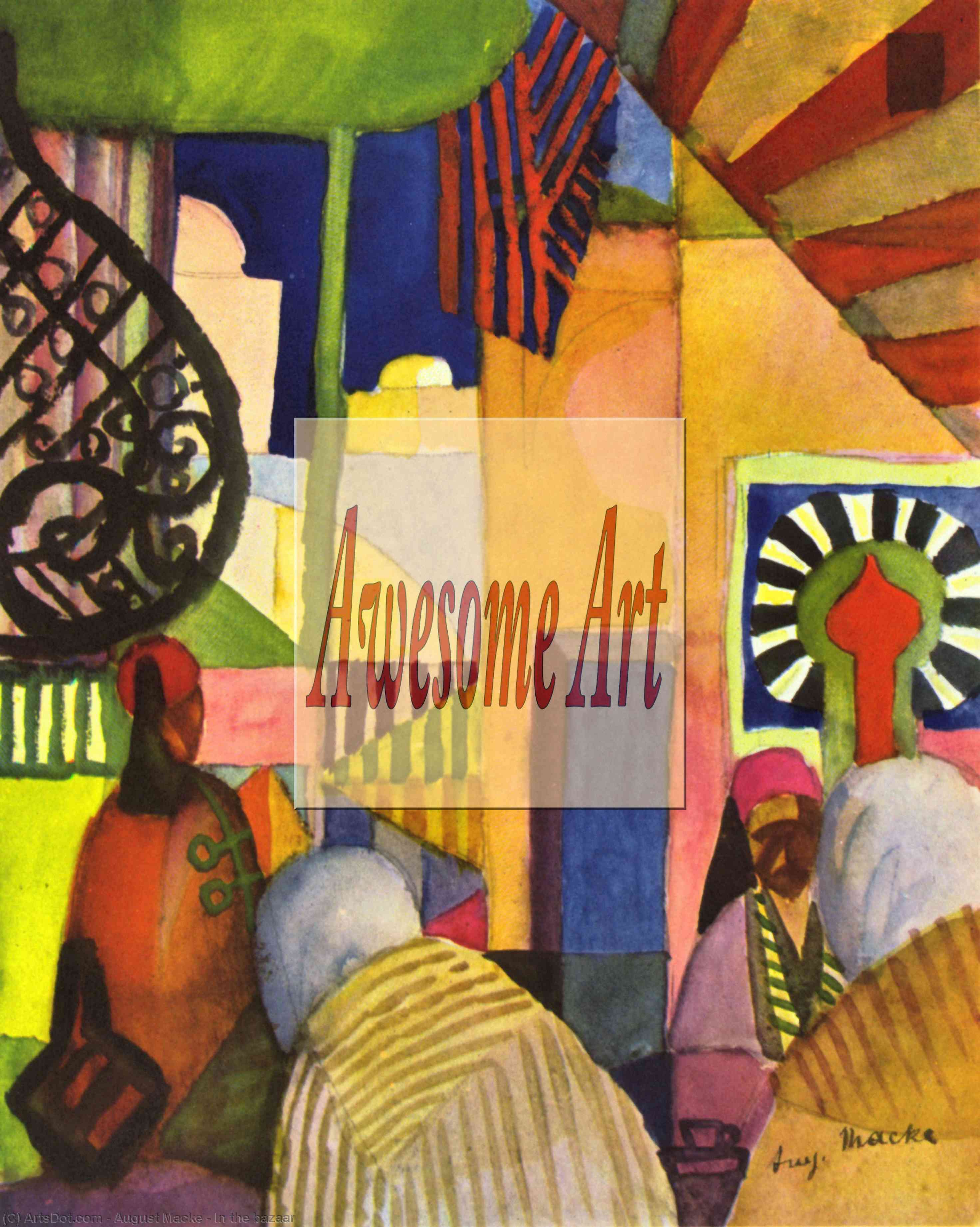 In The Bazaar — Augustas Makė