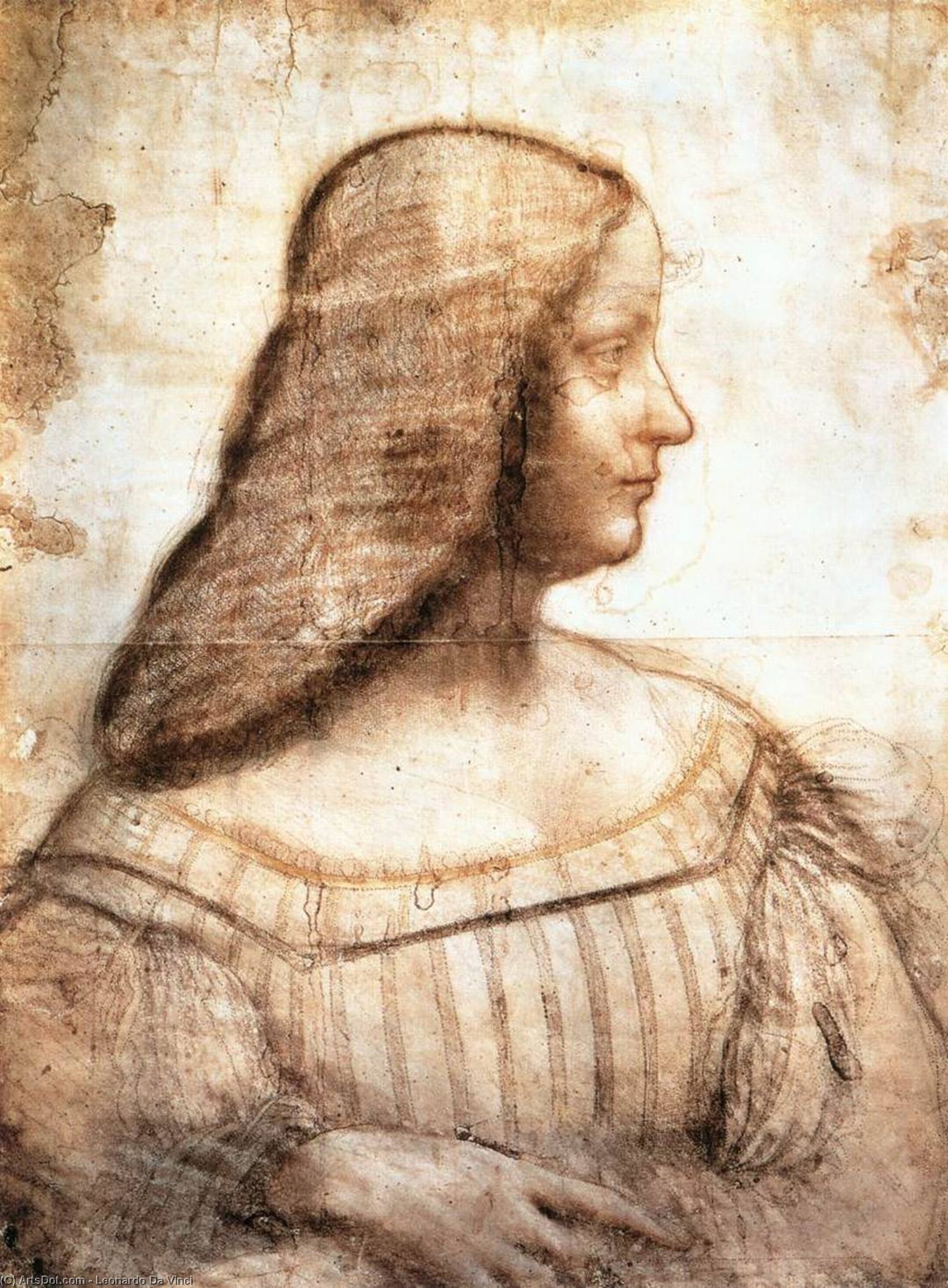 Leonardo da Vinci - Isabella d'Este