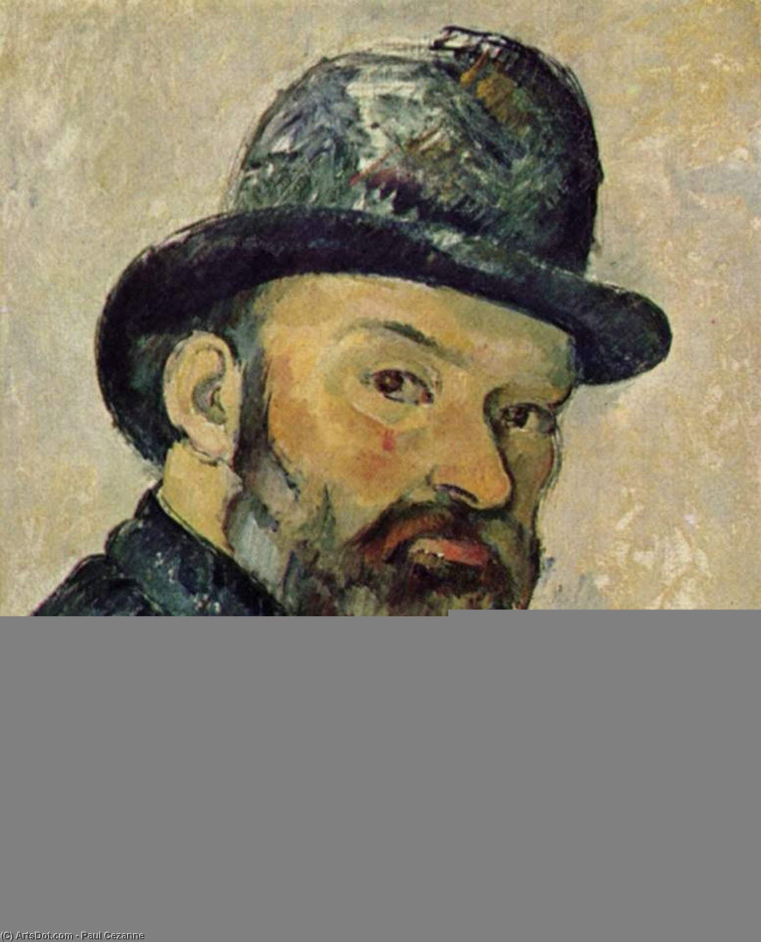 Self-portrait — Paul Cézanne